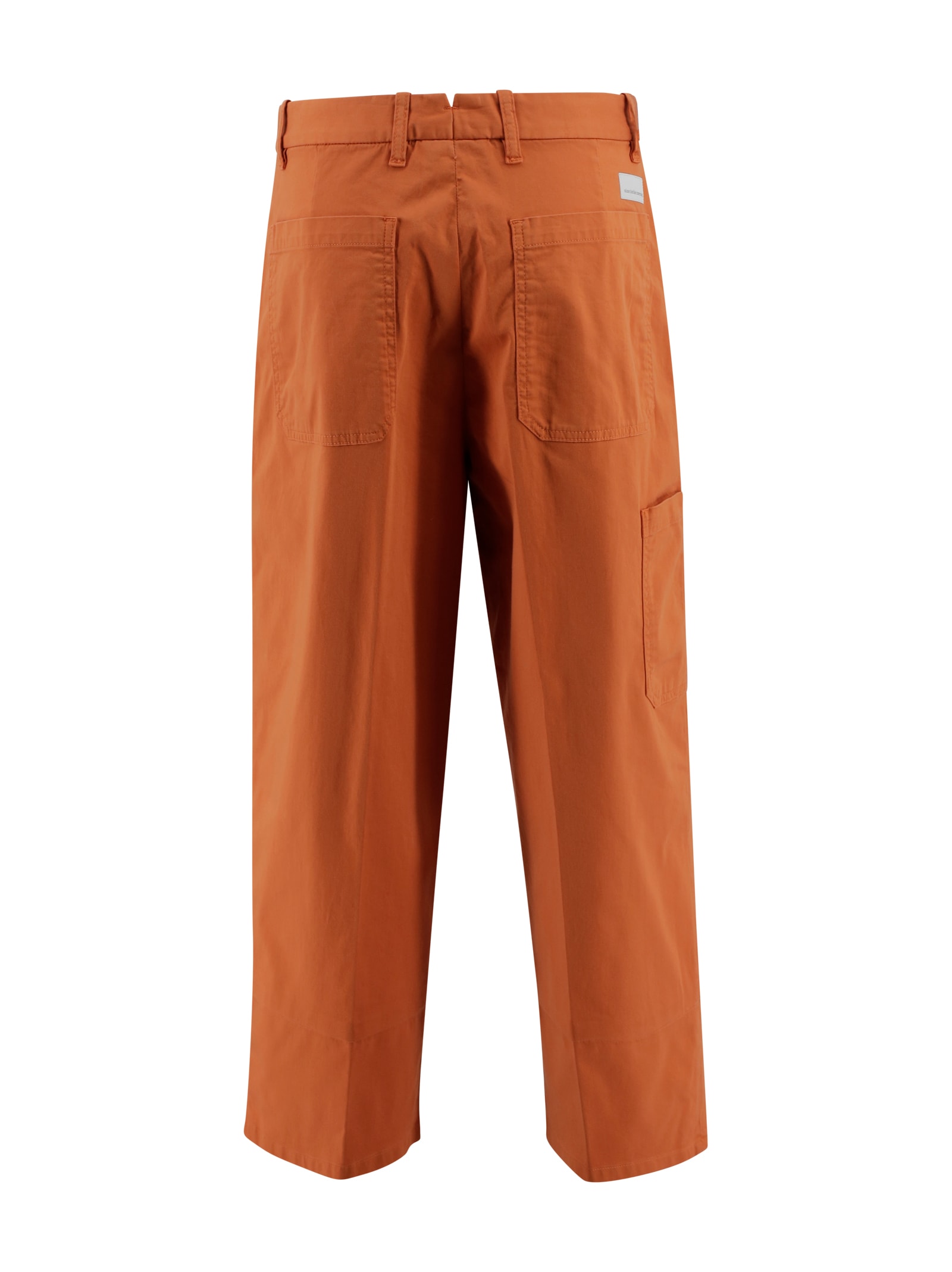 Nine In The Morning On Stage Carpenter Pants In Orange