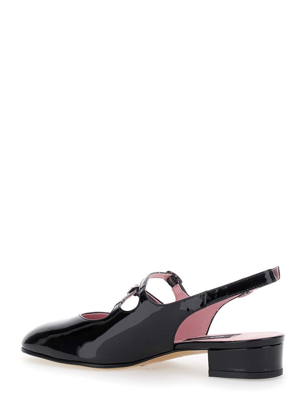 CAREL PECHE BLACK MARY JANE PUMPS IN PATENT LEATHER WOMAN 