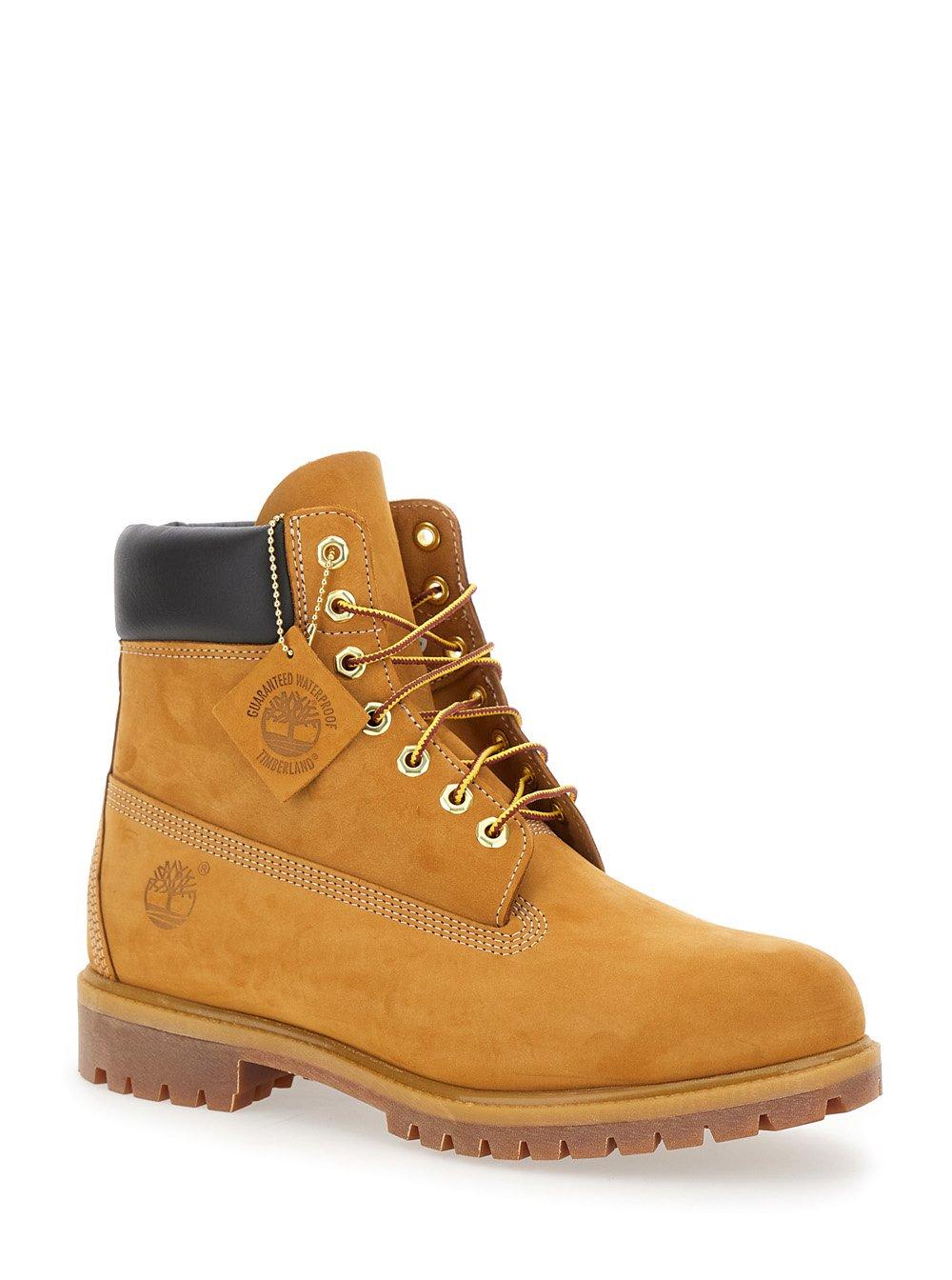 Shop Timberland Lace-up Waterproof Boots In Wheat