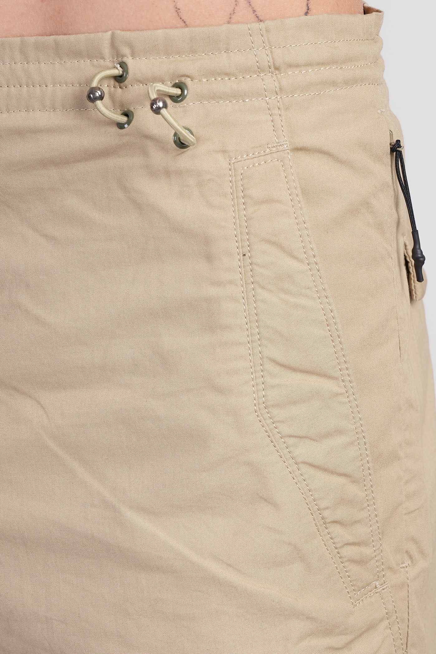 Maharishi Pants In Beige Cotton In Beige