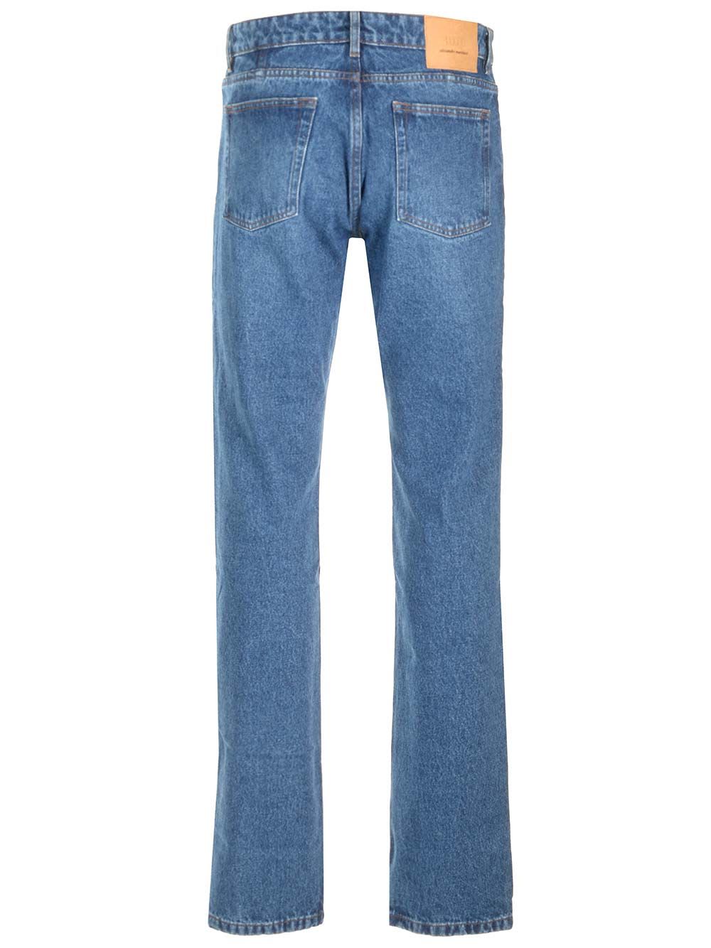 AMI ALEXANDRE MATTIUSSI REGULAR FIT JEANS 