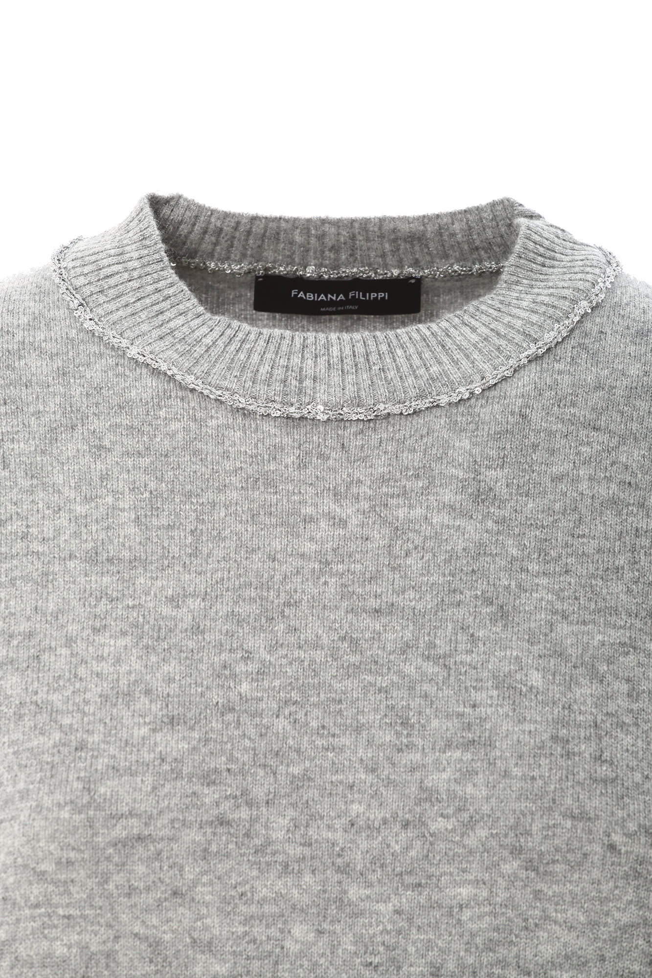 Shop Fabiana Filippi Sweaters Grey