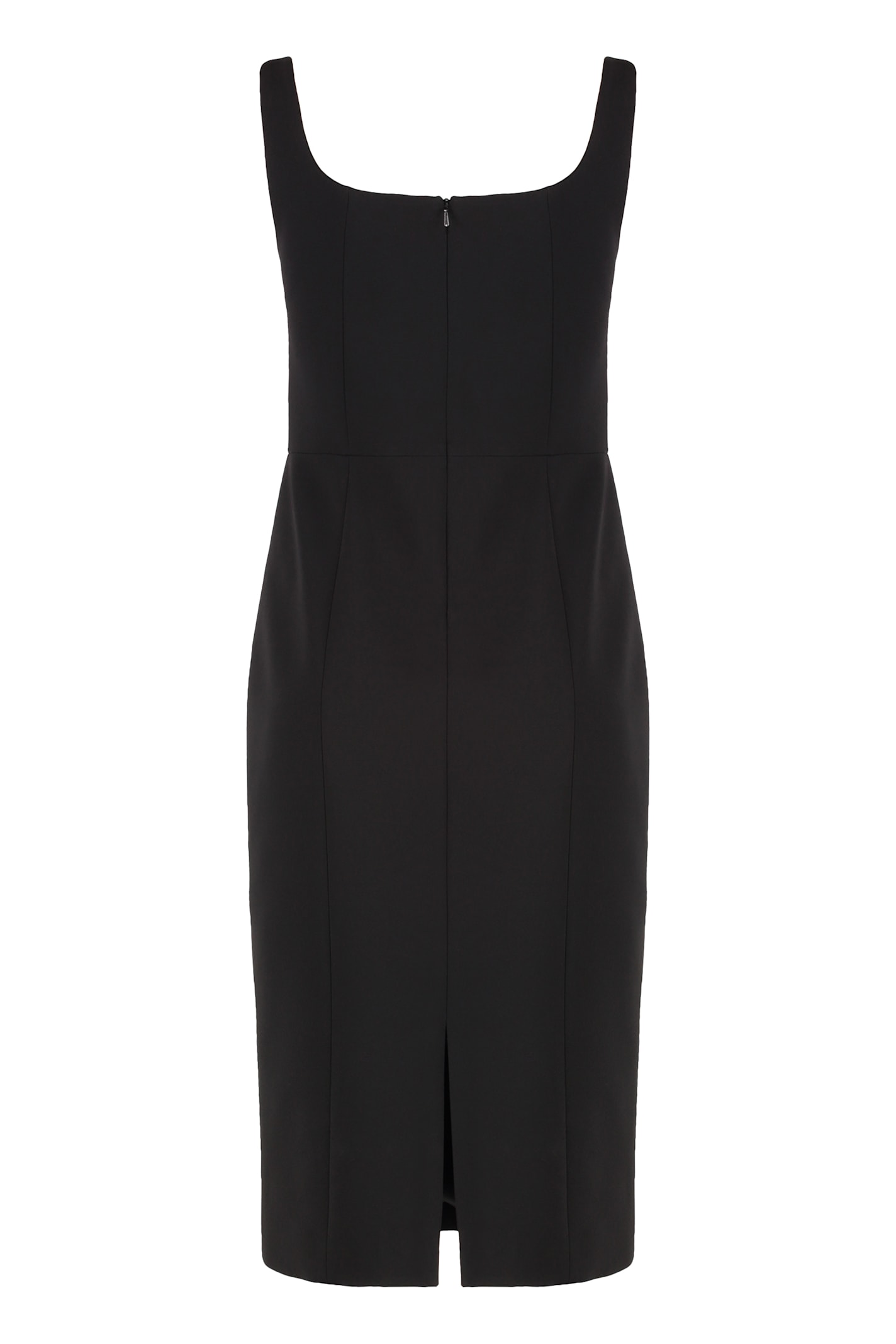 Max Mara Studio Etruria Cady Dress In Black