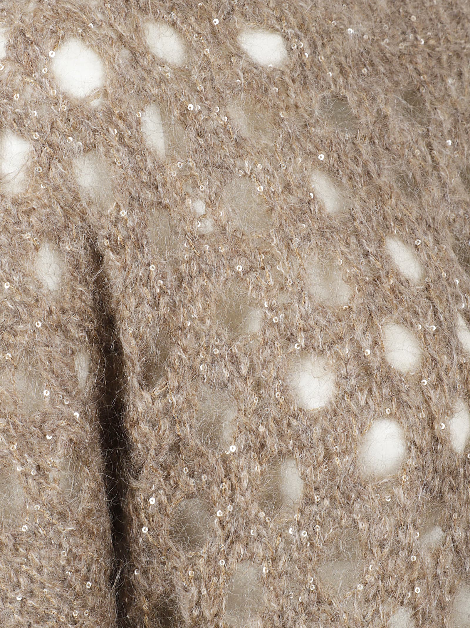 Brunello Cucinelli Mohair Knitwear In Brown