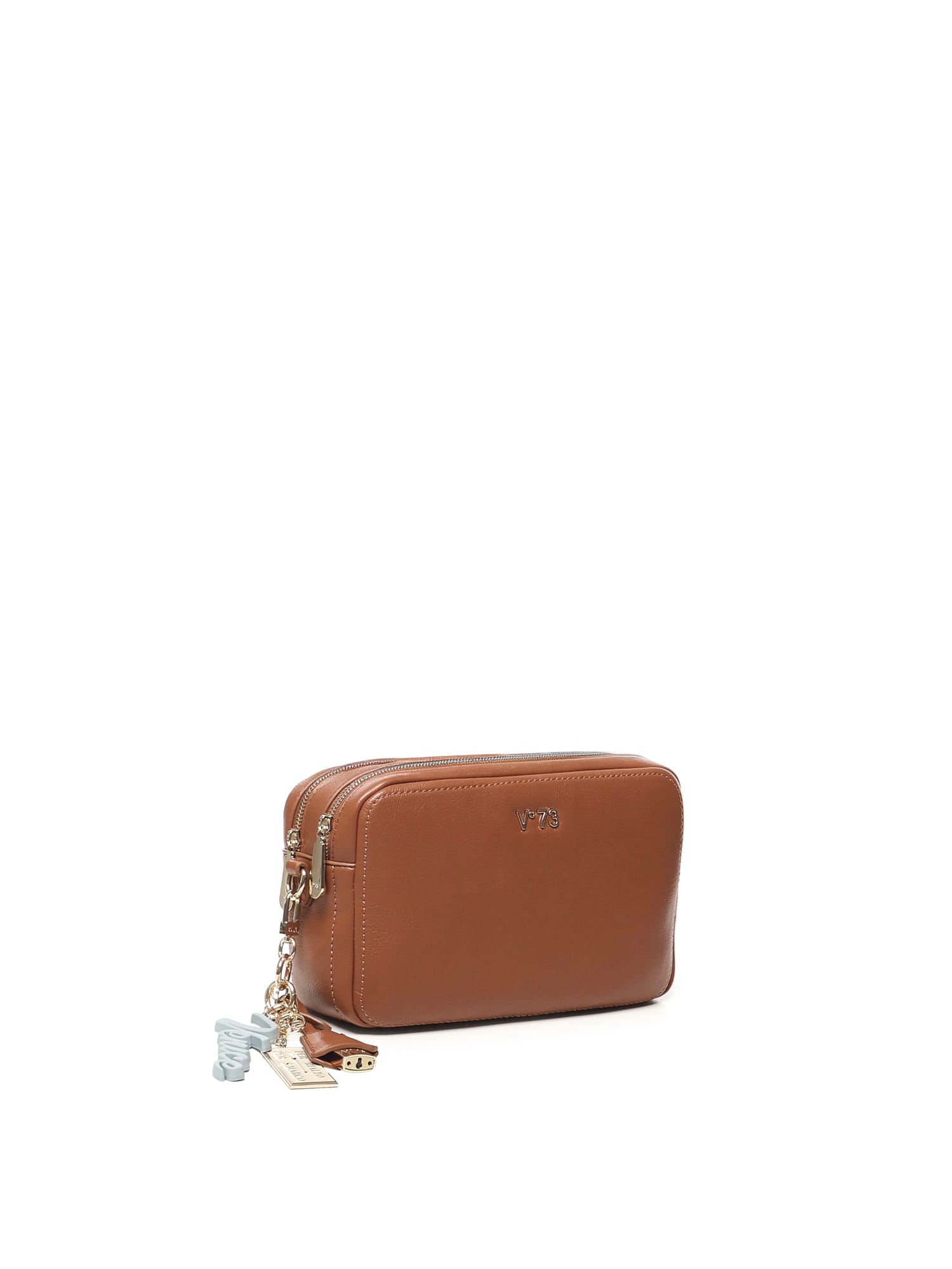 V73 Penelope Bag With Logo In Brown