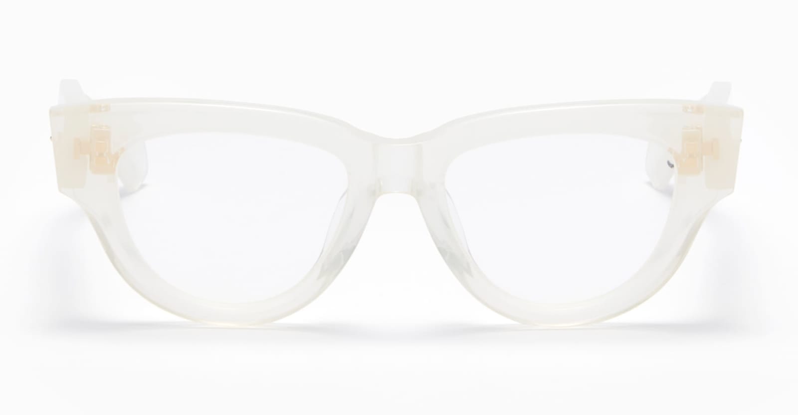 V-essential Iii - Crystal Ivory / Gold Rx Glasses
