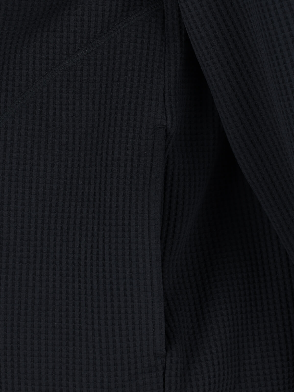 Shop Goldwin Wf Zip Cardigan In Black