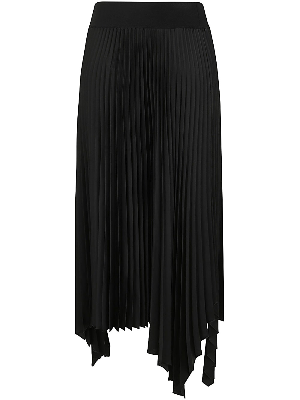 Shop Joseph Ade Skirt Knit Weave Plisse In Black