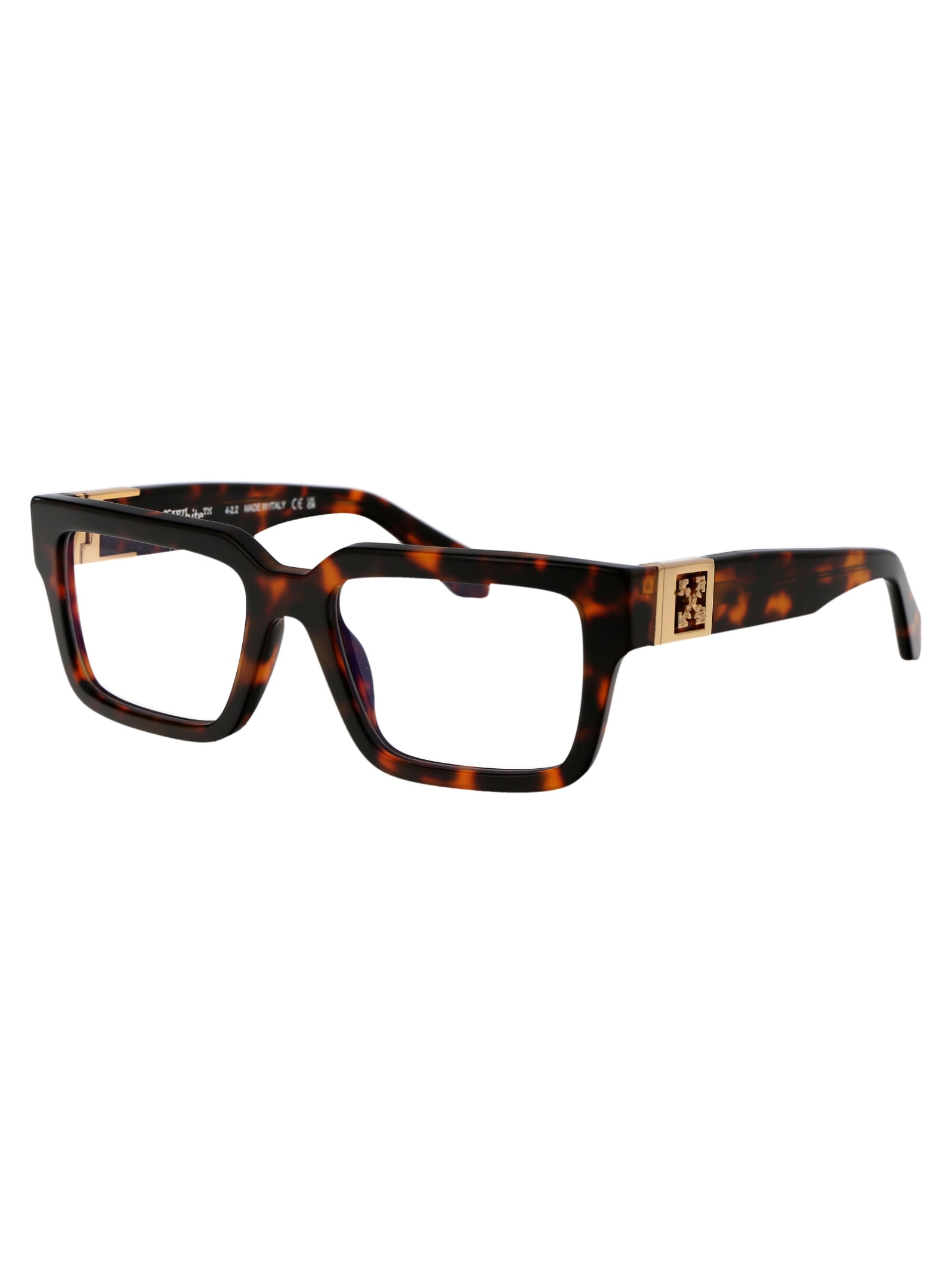 Shop Off-white Optical Style 15 Glasses In 6000 Havana