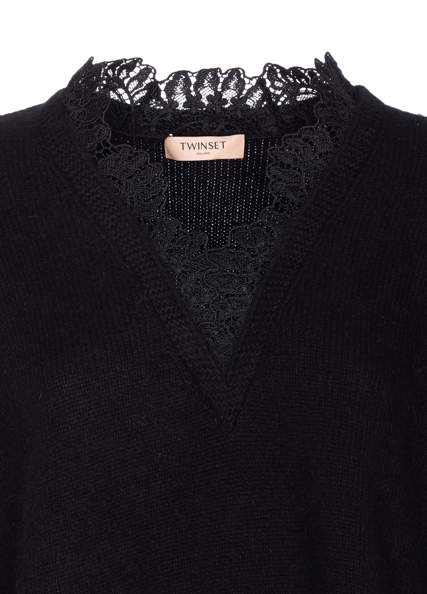 Twinset Sweaters In Black