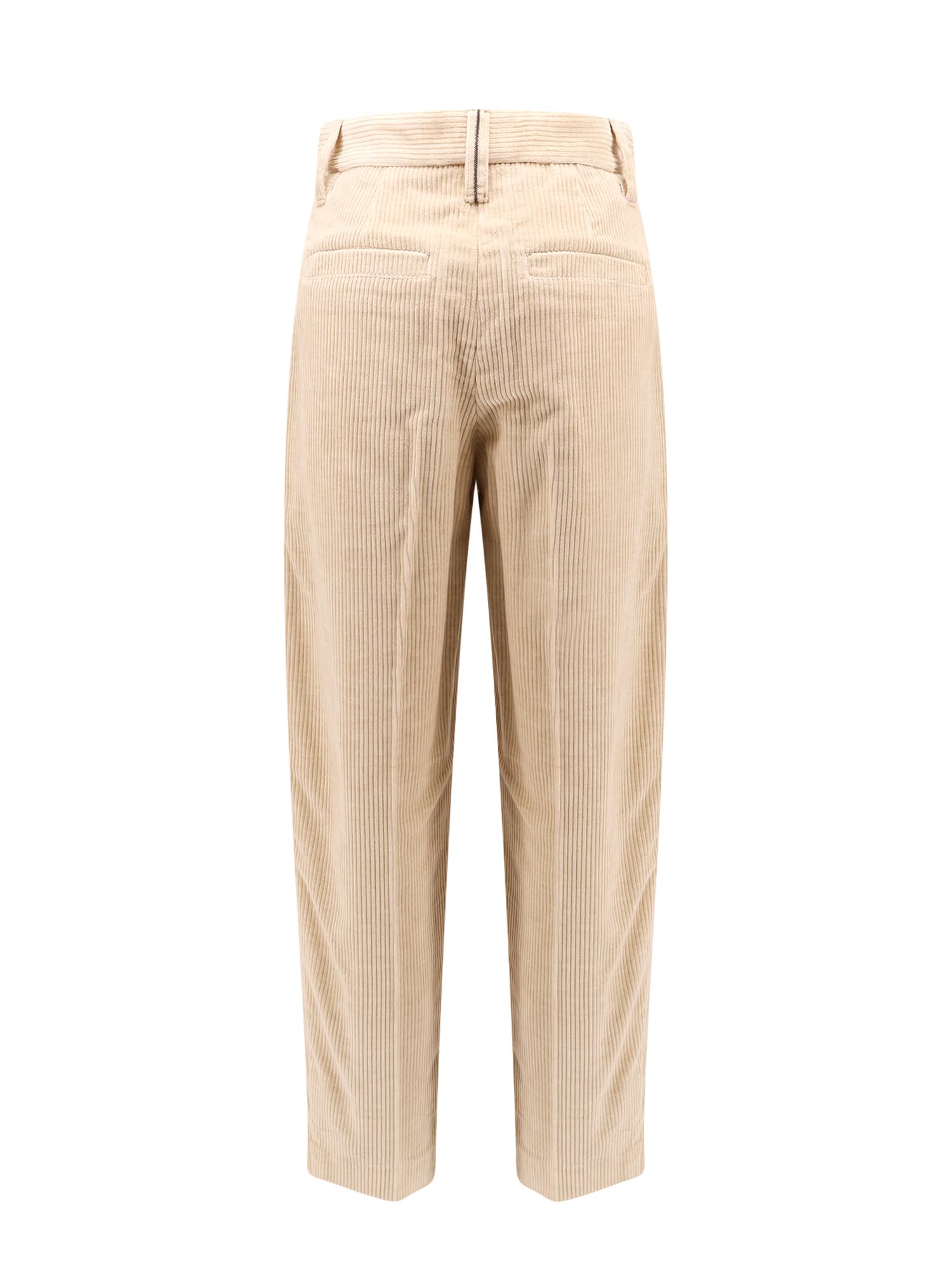 Brunello Cucinelli Trouser In Beige