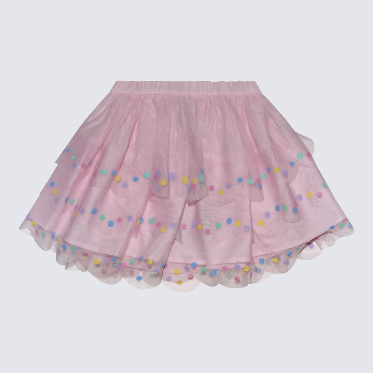 Stella Mccartney Kids' Pink Mini Skirt In Wisteria