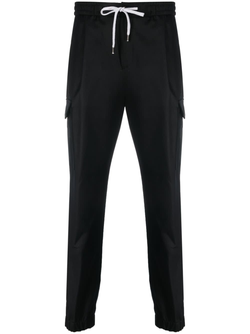 Shop Pt01 Soft Cargo Trousers In Black