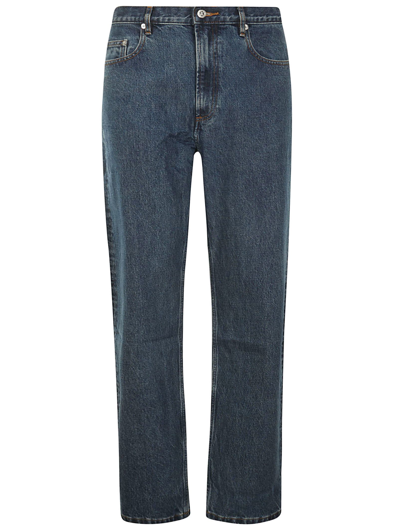 Apc Relaxed Jean H In Ial Washed Indigo