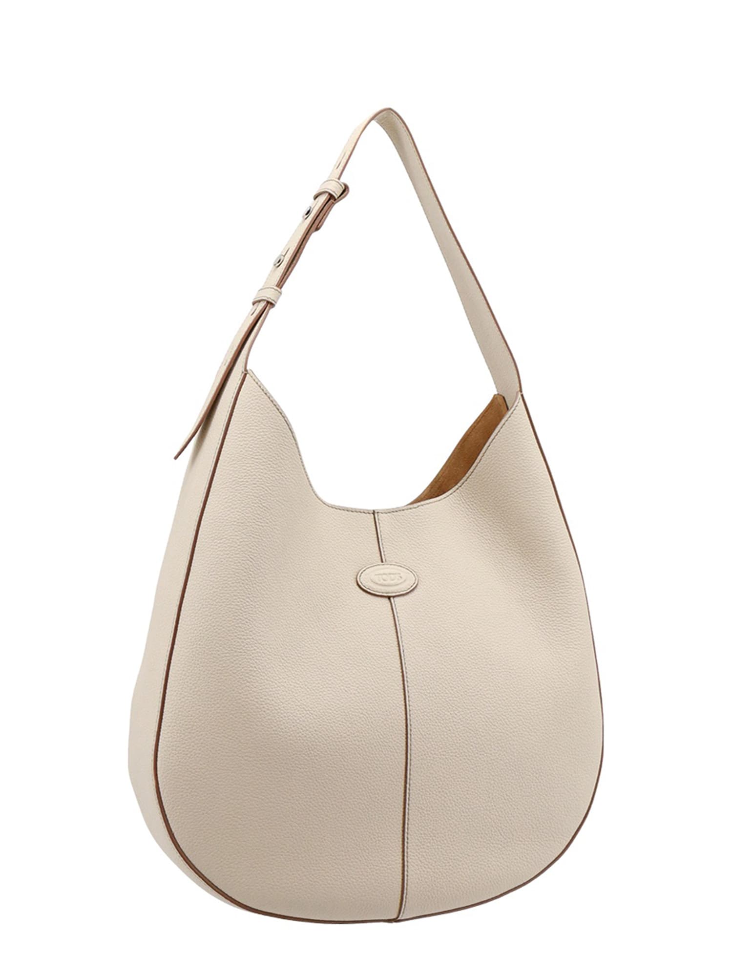 Shop Tod's Shoulder Bag In Stucco