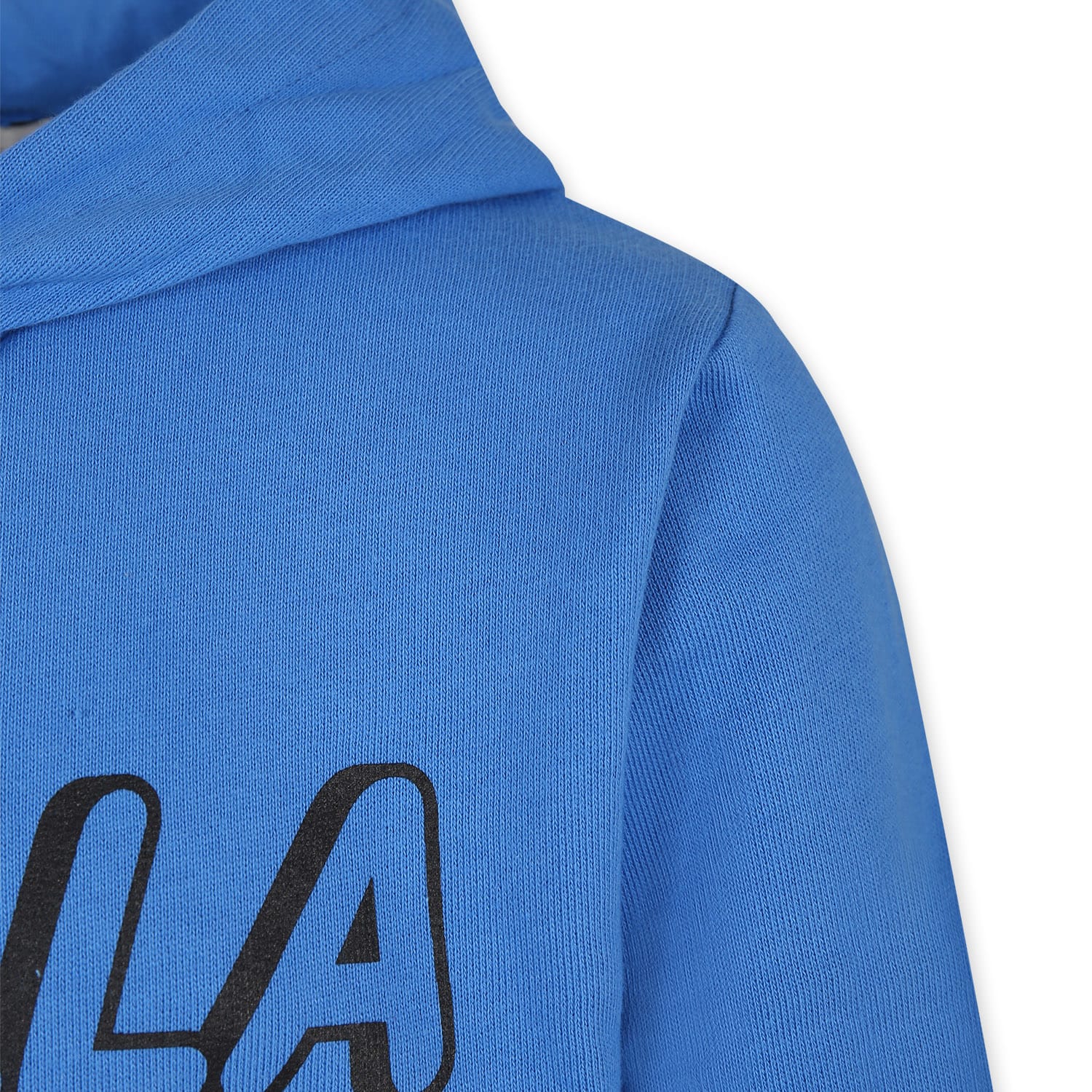 Stella Mccartney Hoodie Mit Logo-print In Light Blue
