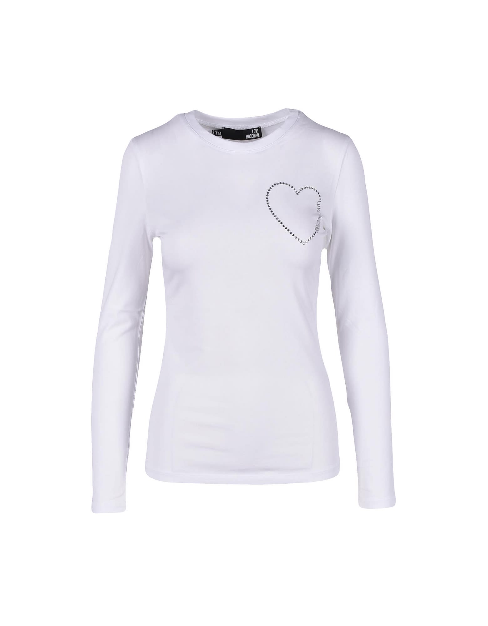 Love Moschino Womens White T-shirt