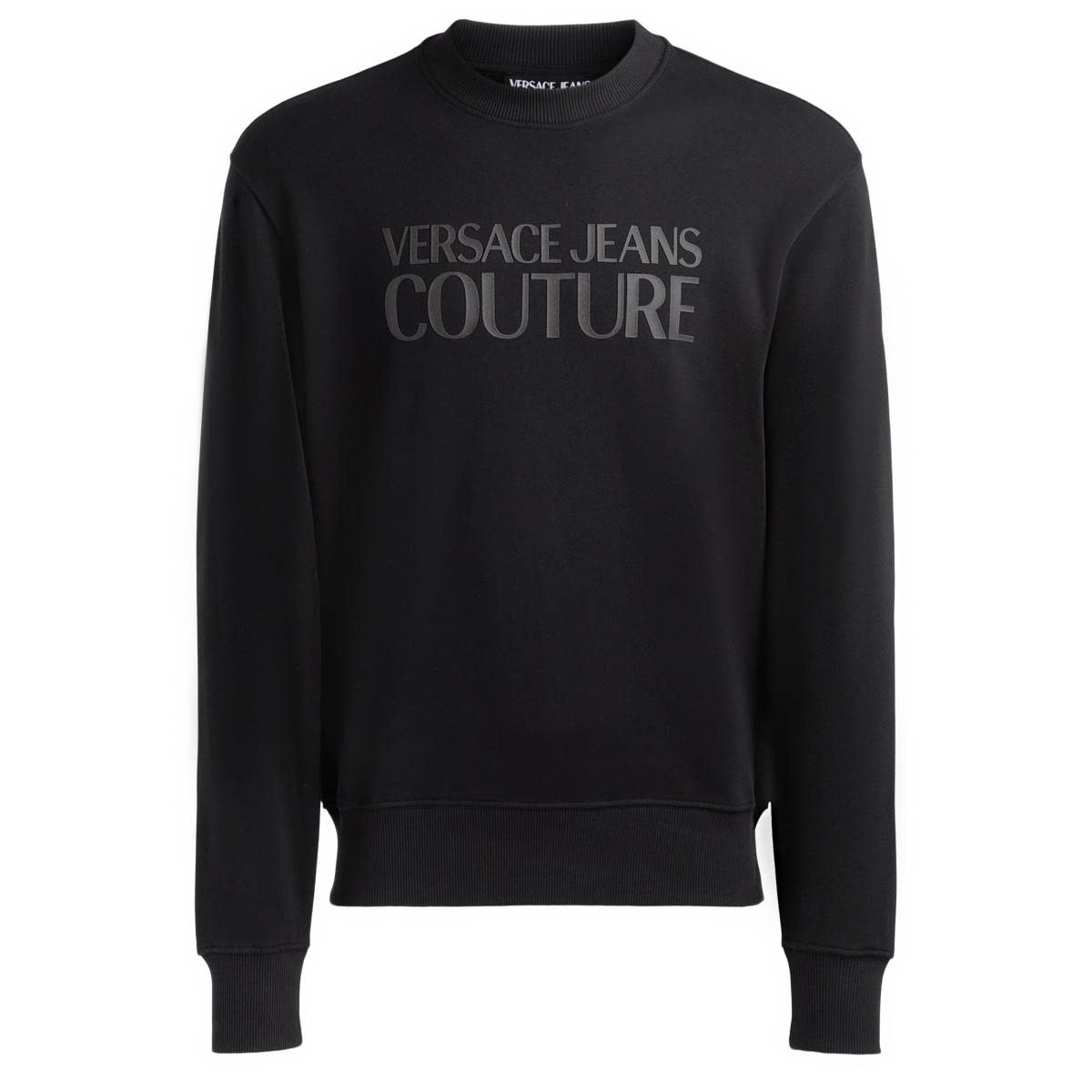 Black Versace Jeans Couture Sweatshirt With Logo