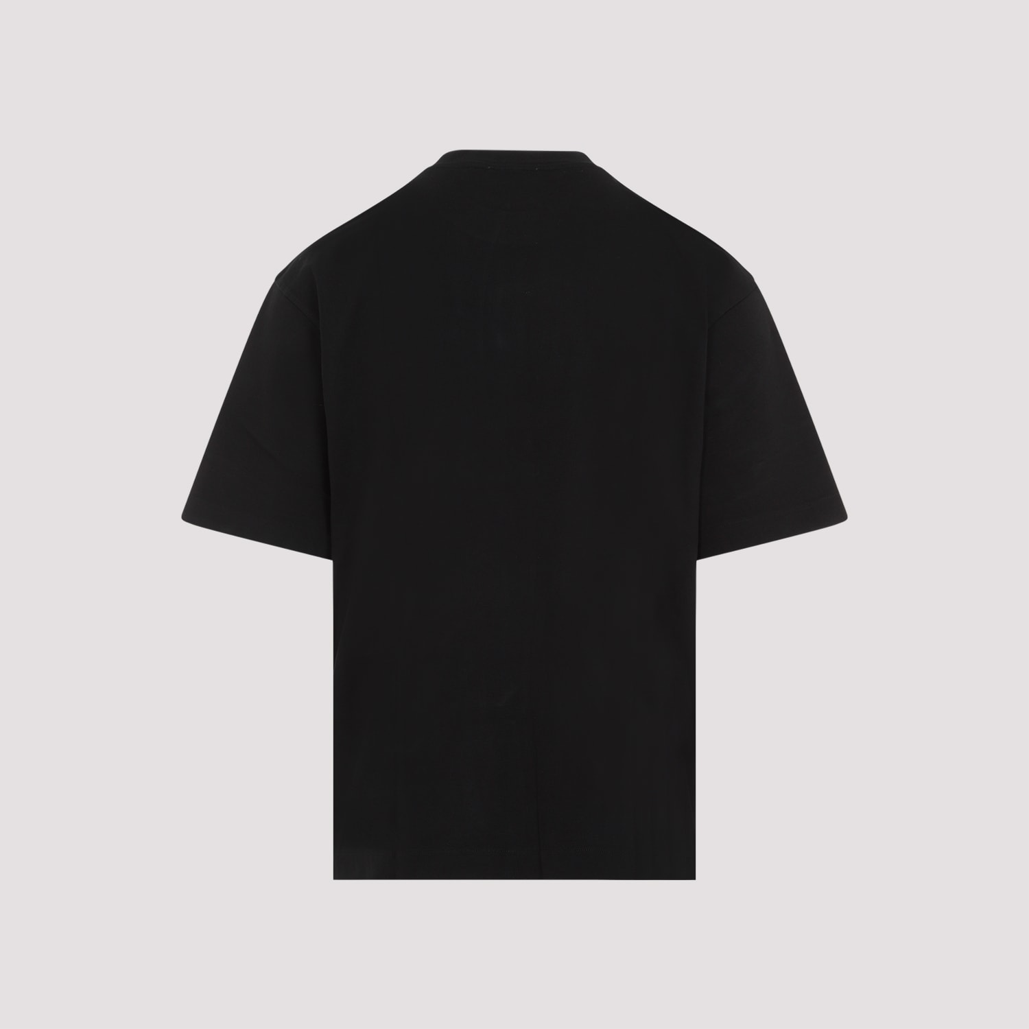 Shop Off-white Big Bookish Skate T-shirt In Black White