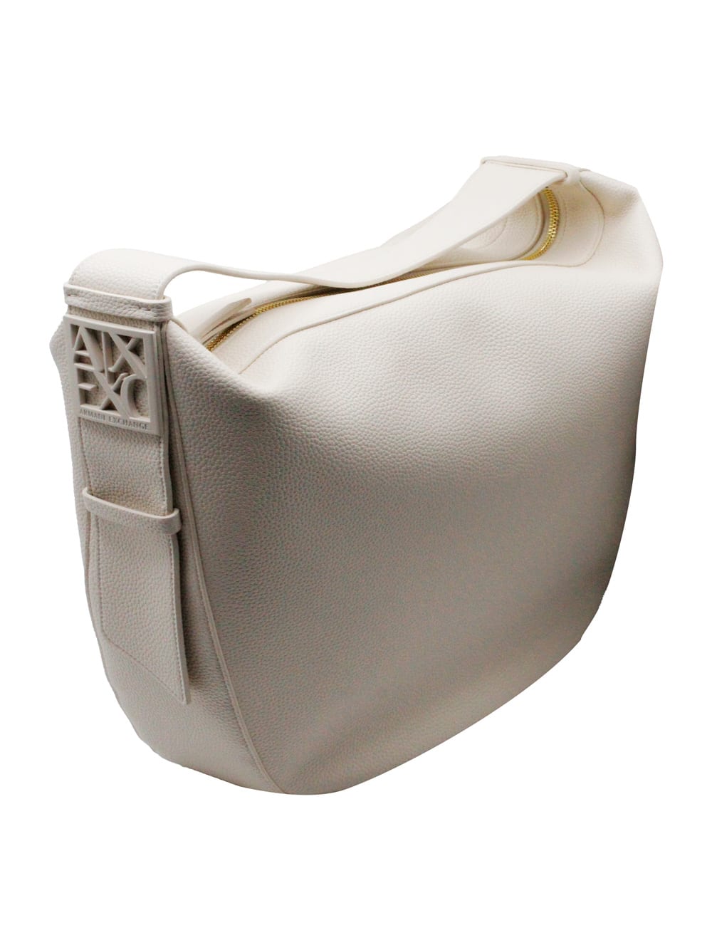 Armani Exchange Tote In Cream