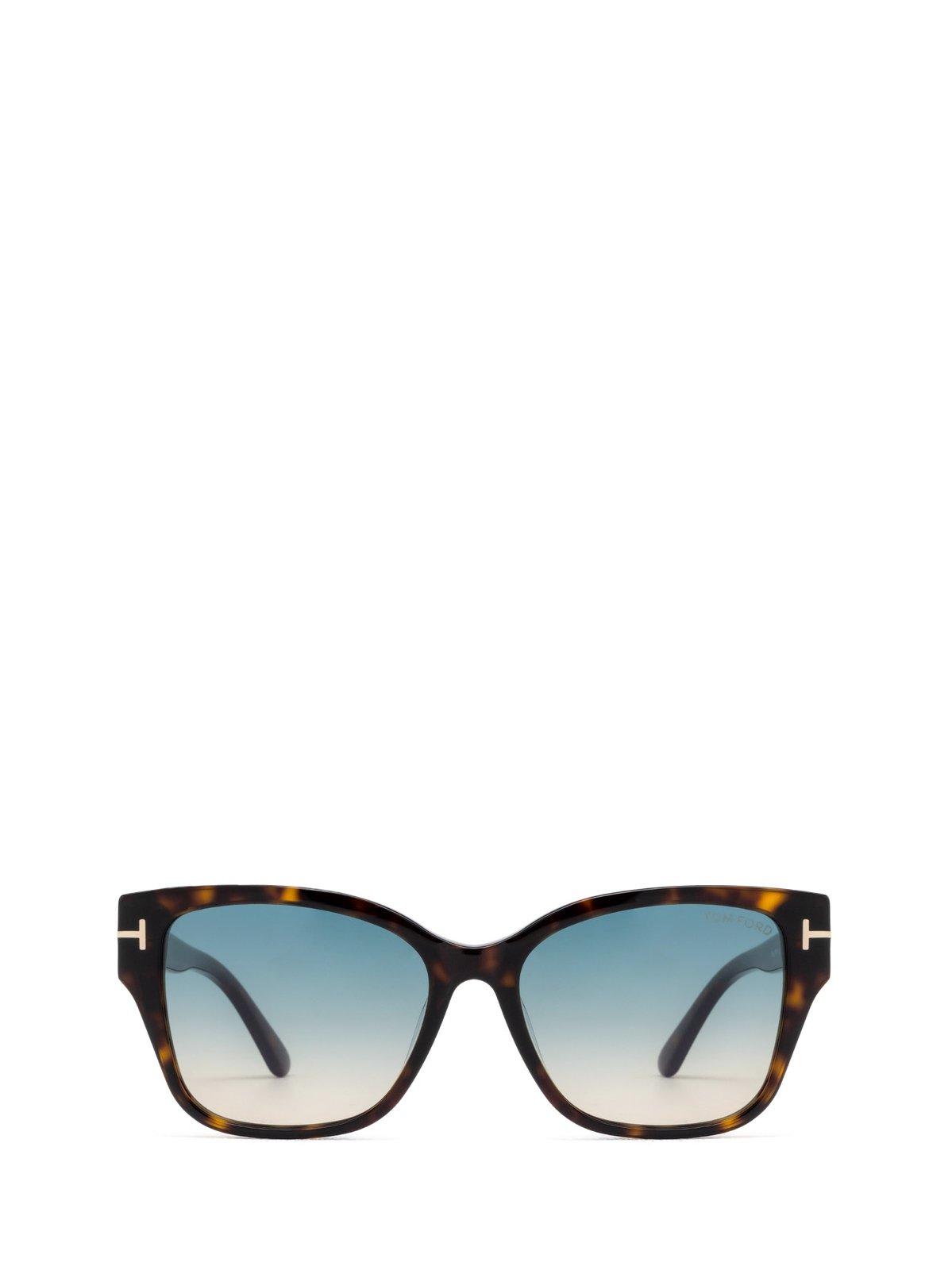 Tom Ford Cat-eye Sunglasses Sunglasses In Brown