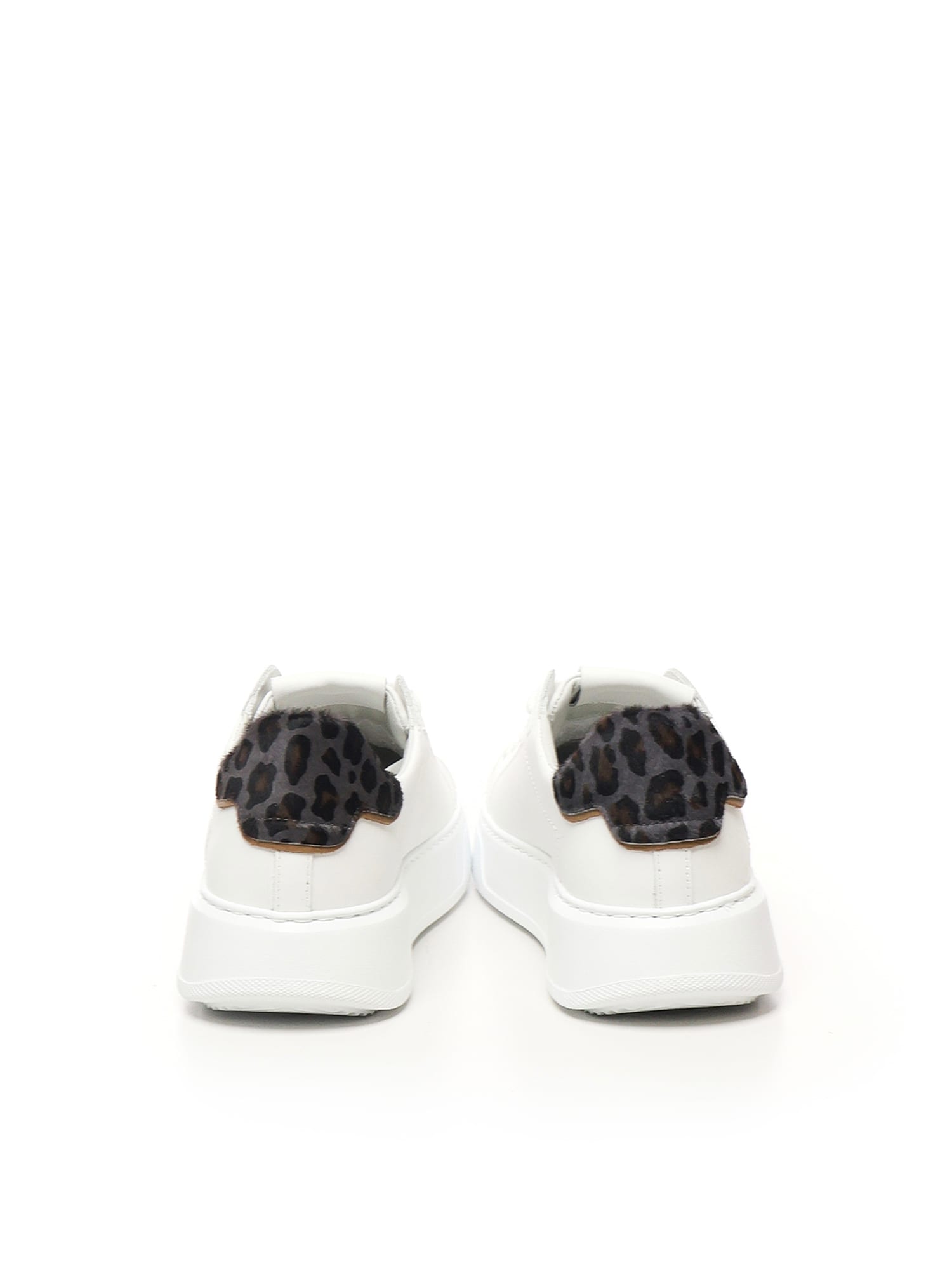 Philippe Model Temple Low Sneakers In White