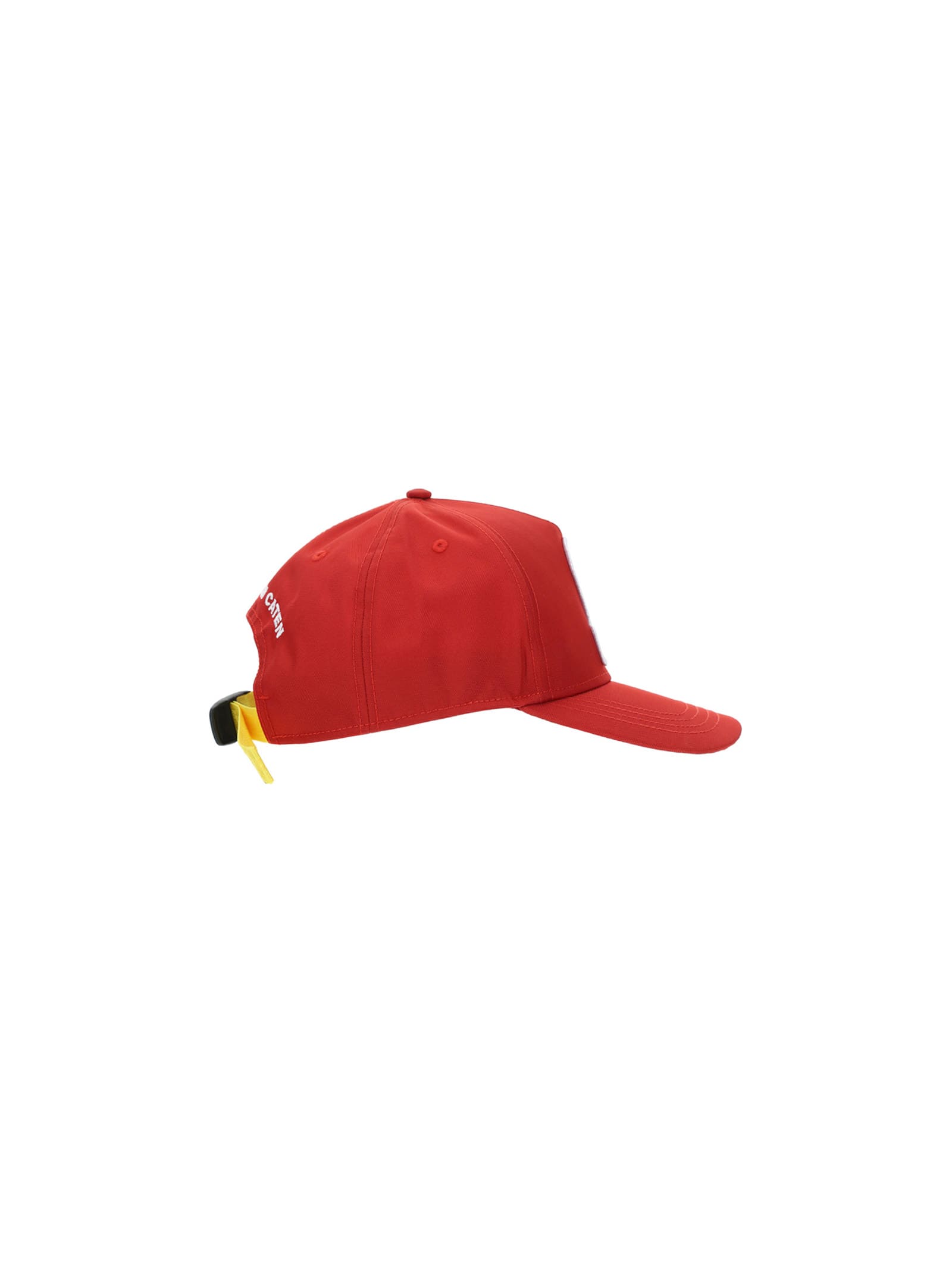 Shop Dsquared2 Baseball Cap In Red