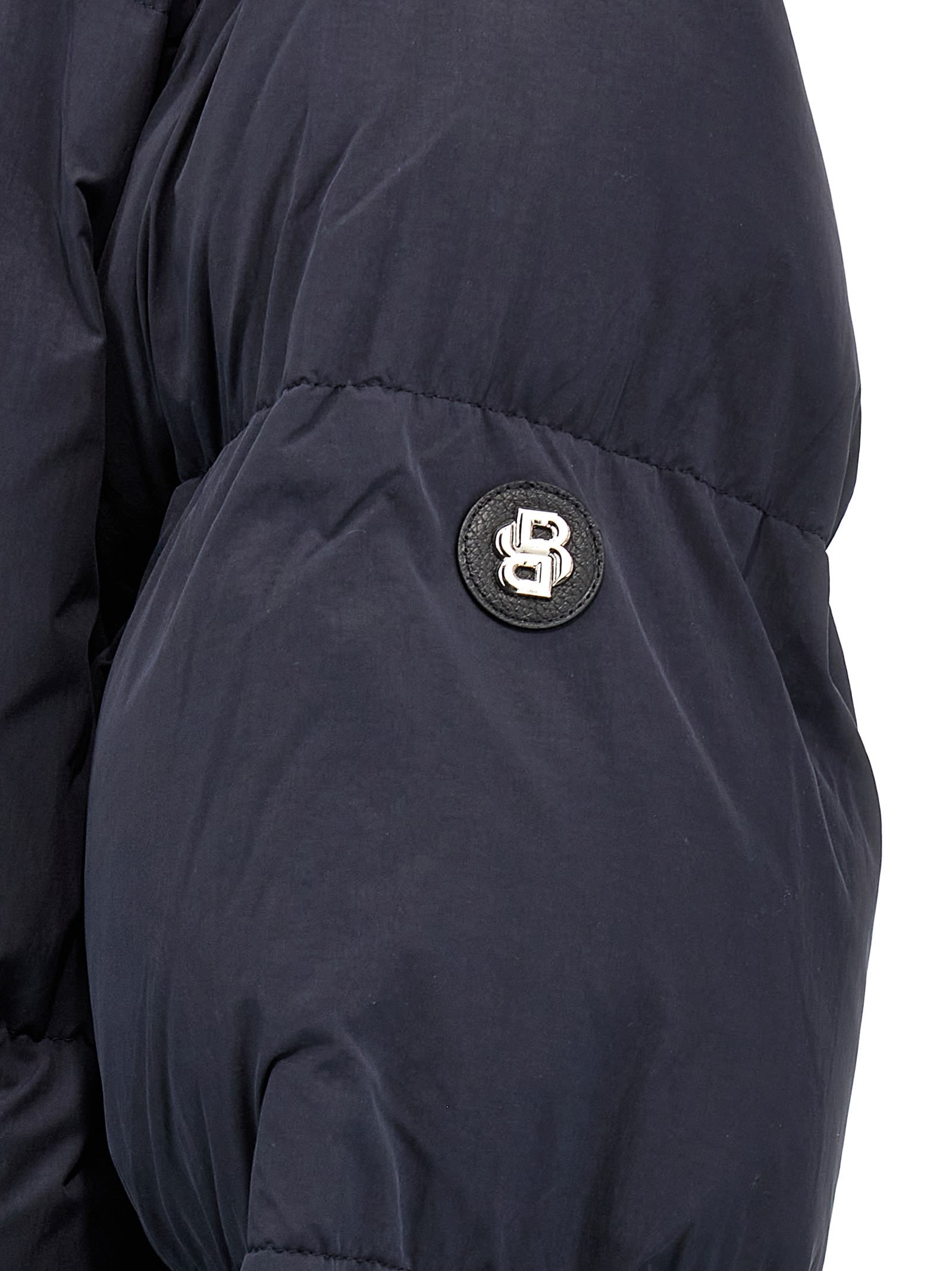 Hugo Boss Jacket With Zip In Blue