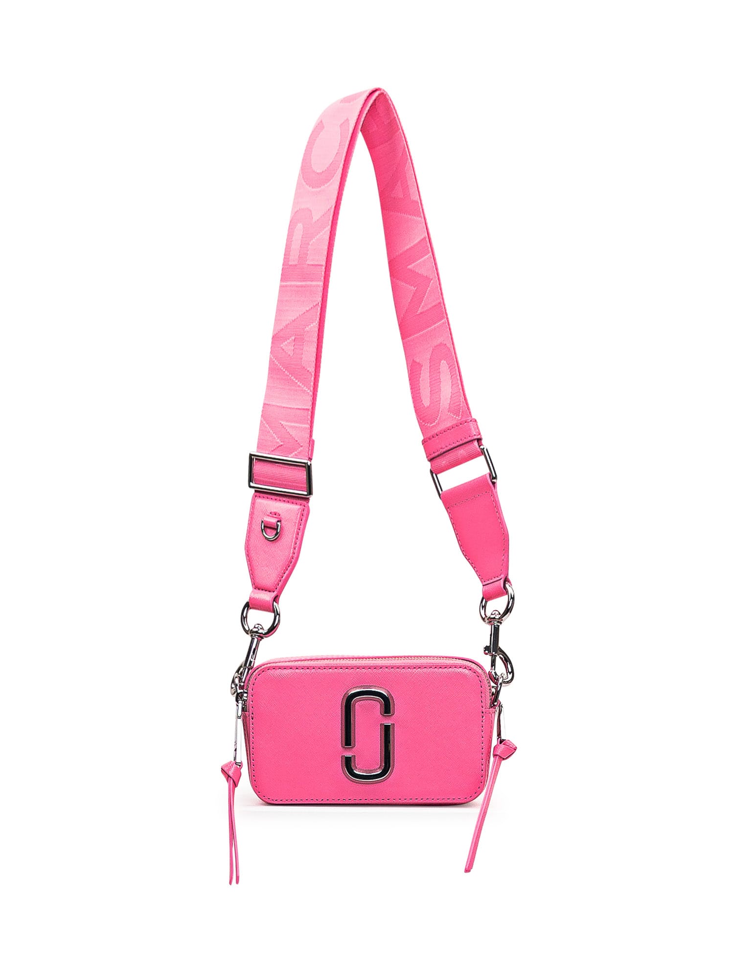 Shop Marc Jacobs The Snapshot Bag In Petal Pink