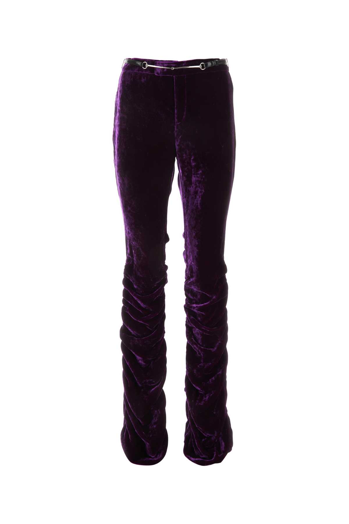 Purple Velvet Pant