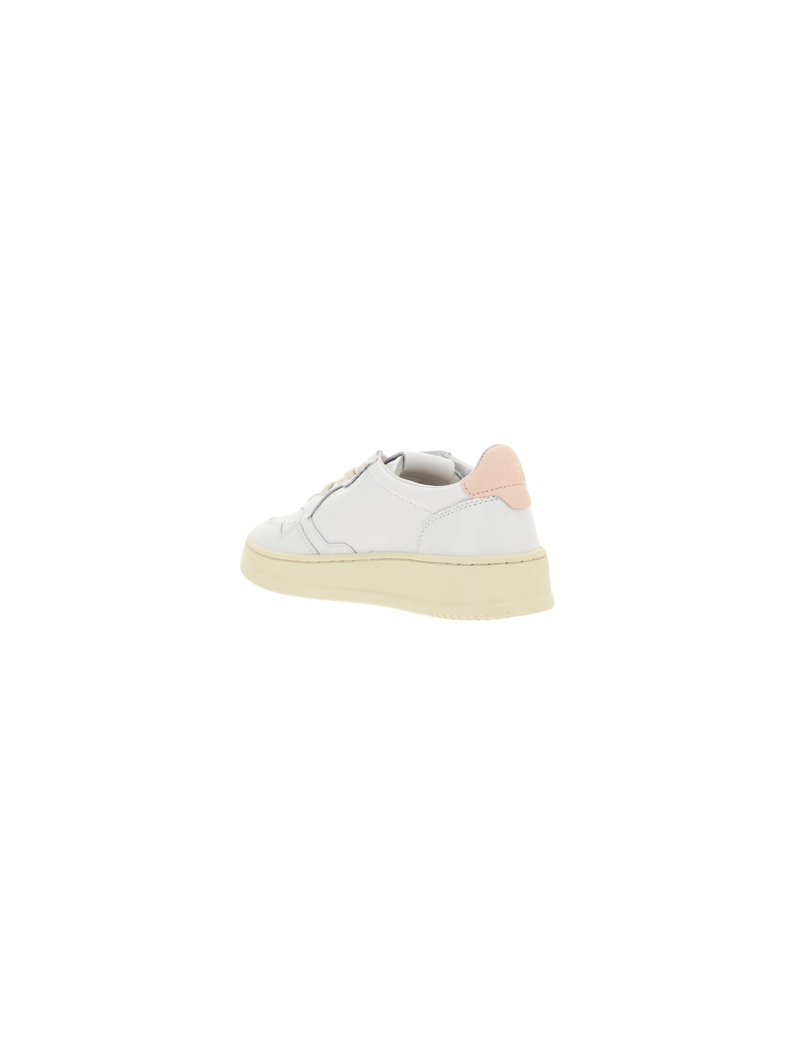 Shop Autry Sneakers In Wht/pink