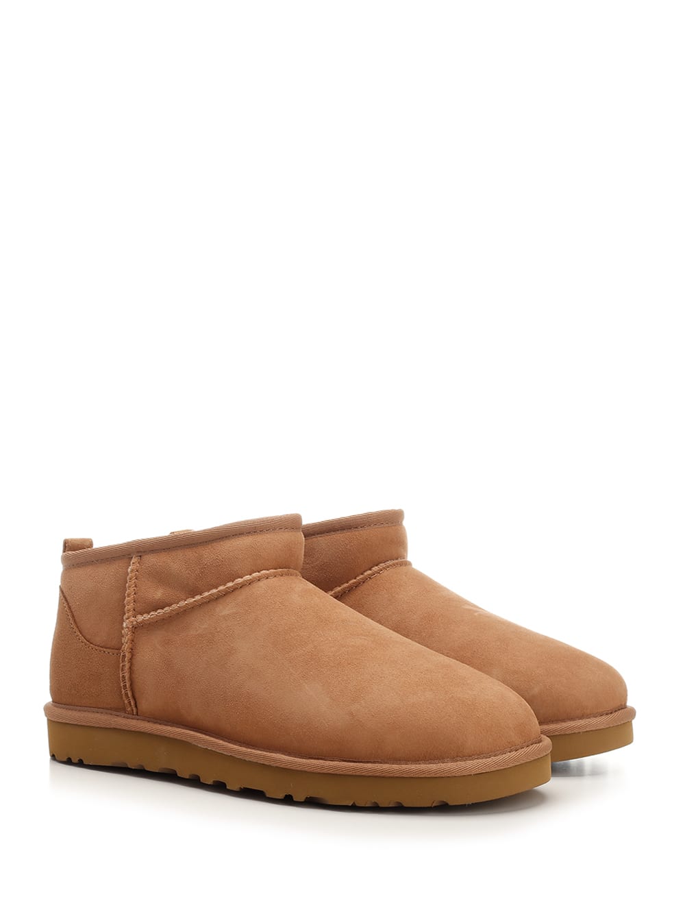 Ugg Classic Ultra Mini Boots In Marrone