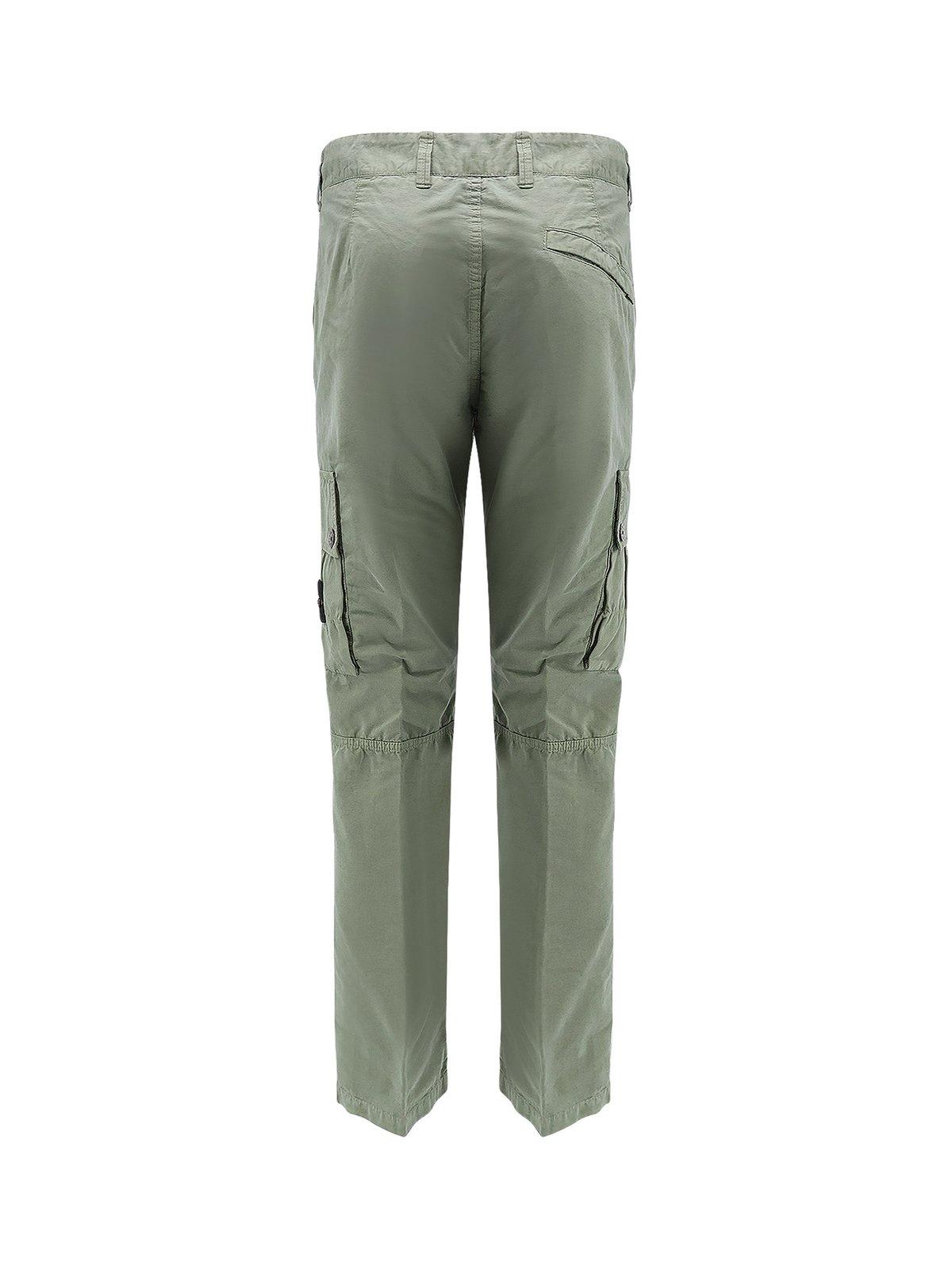 Stone Island Cargo Trouser With Iconic Logo Patch