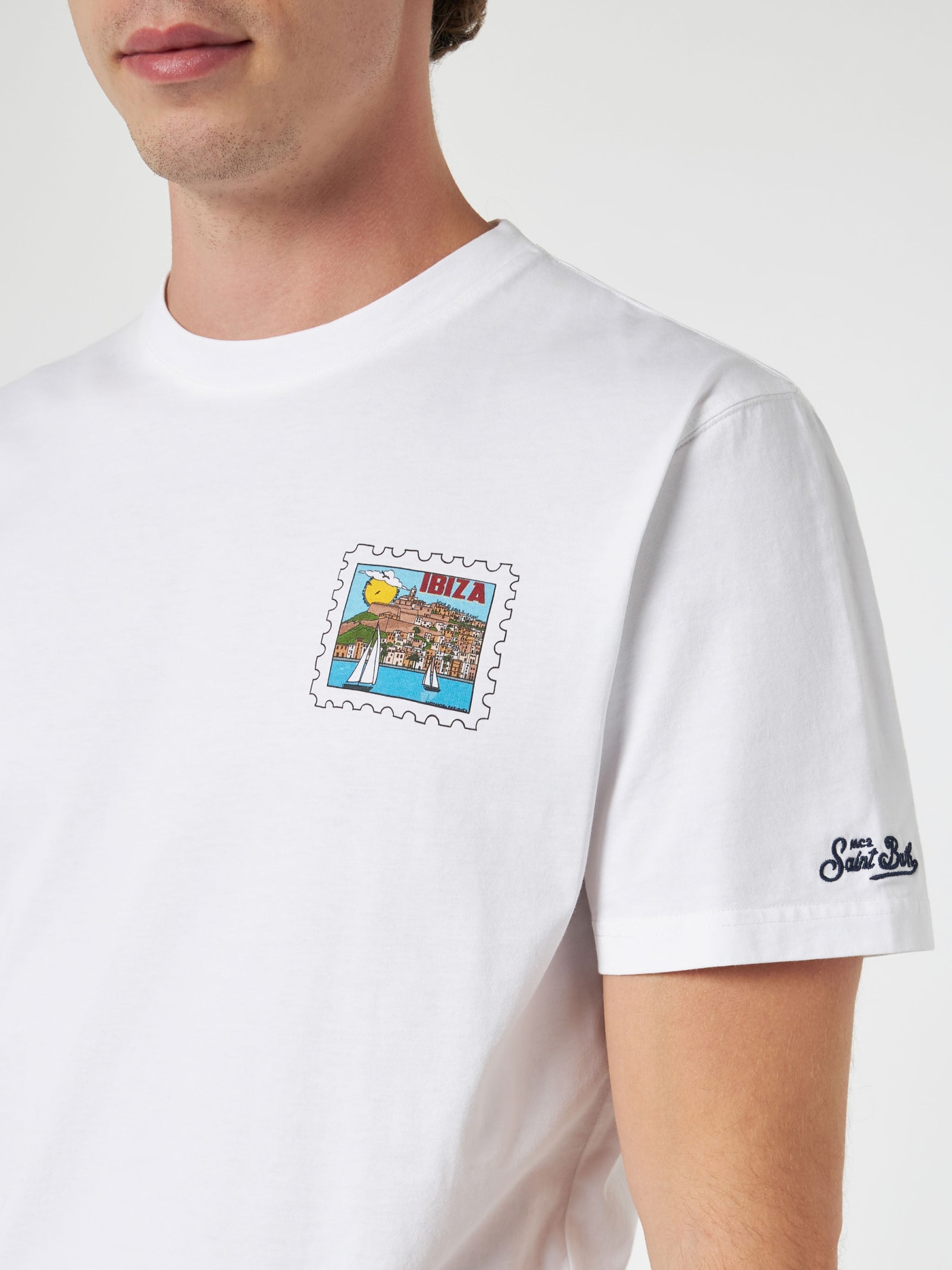 Mc2 Saint Barth T-shirt In White