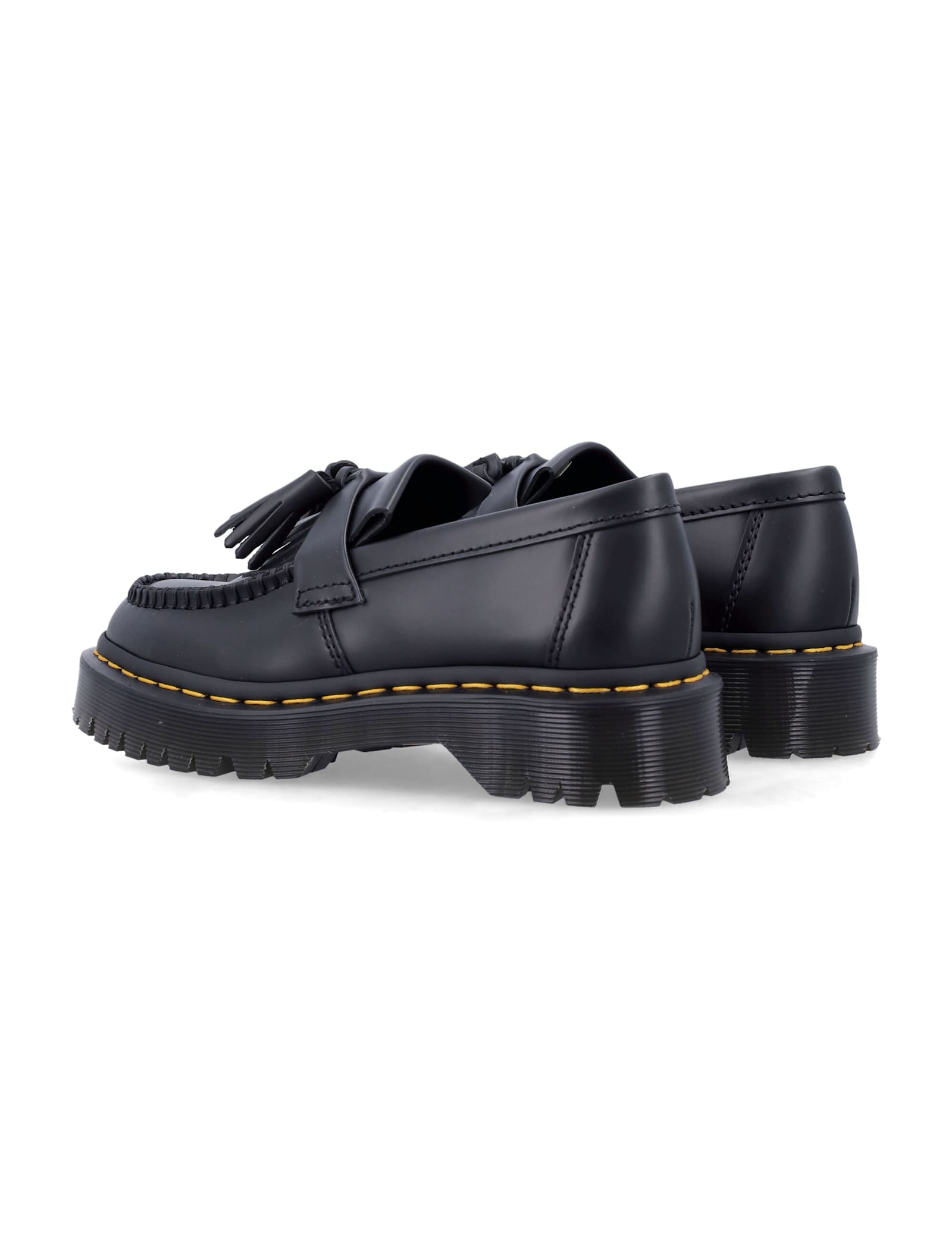 Dr. Martens Adrian Bex Smooth Leather Tassel Loafers In Black