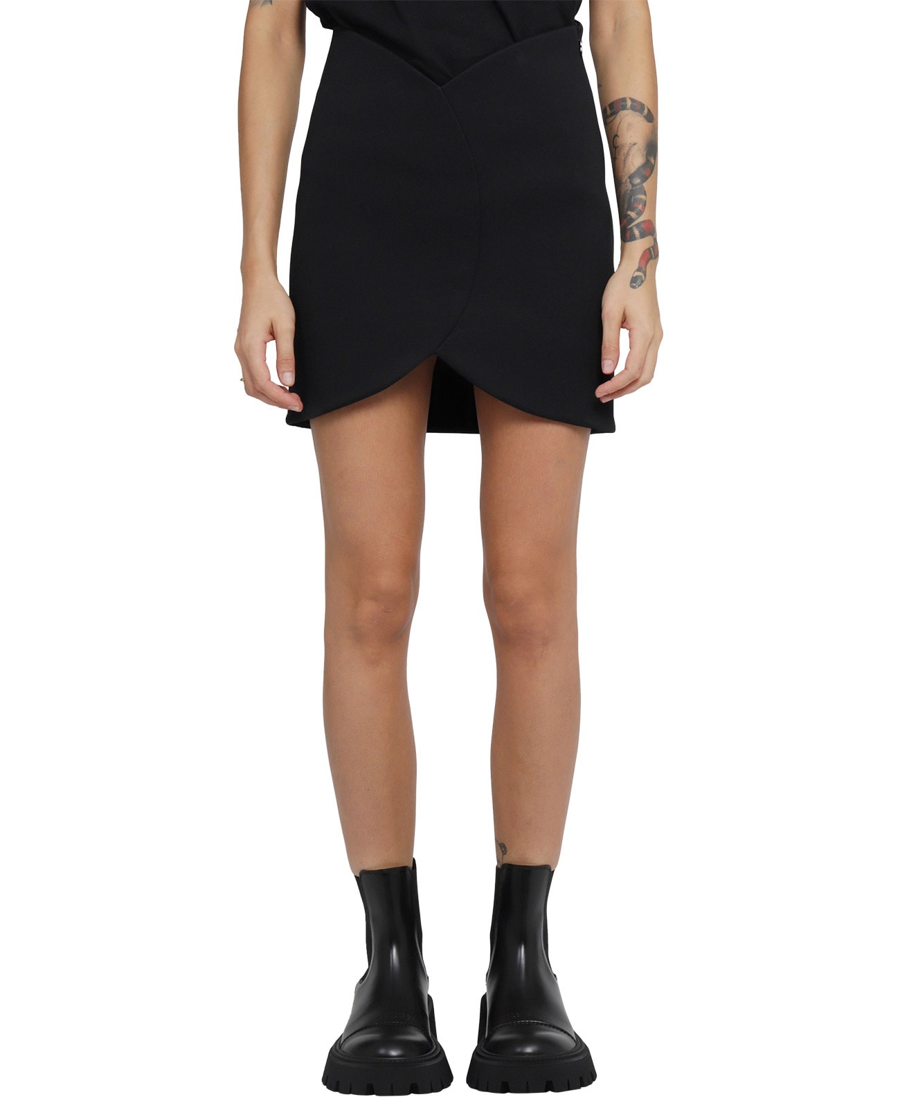 Balenciaga Black Circle Skirt