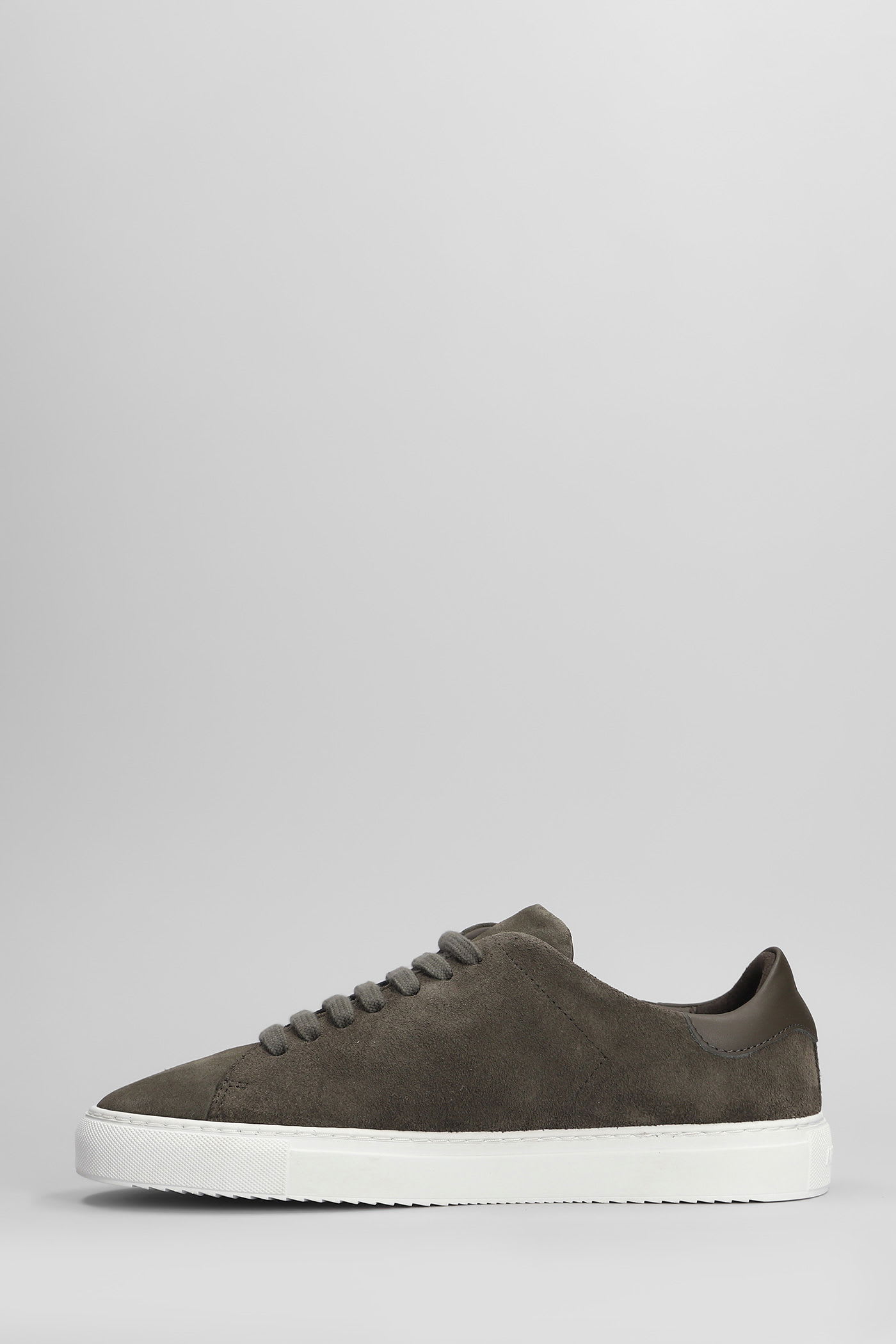 Axel Arigato Clean 90 Leather Sneakers In Gray