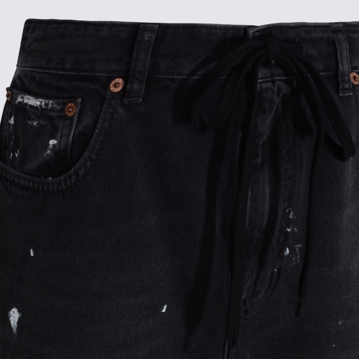 Mm6 Maison Margiela Jeans Blacks And Greys In Black
