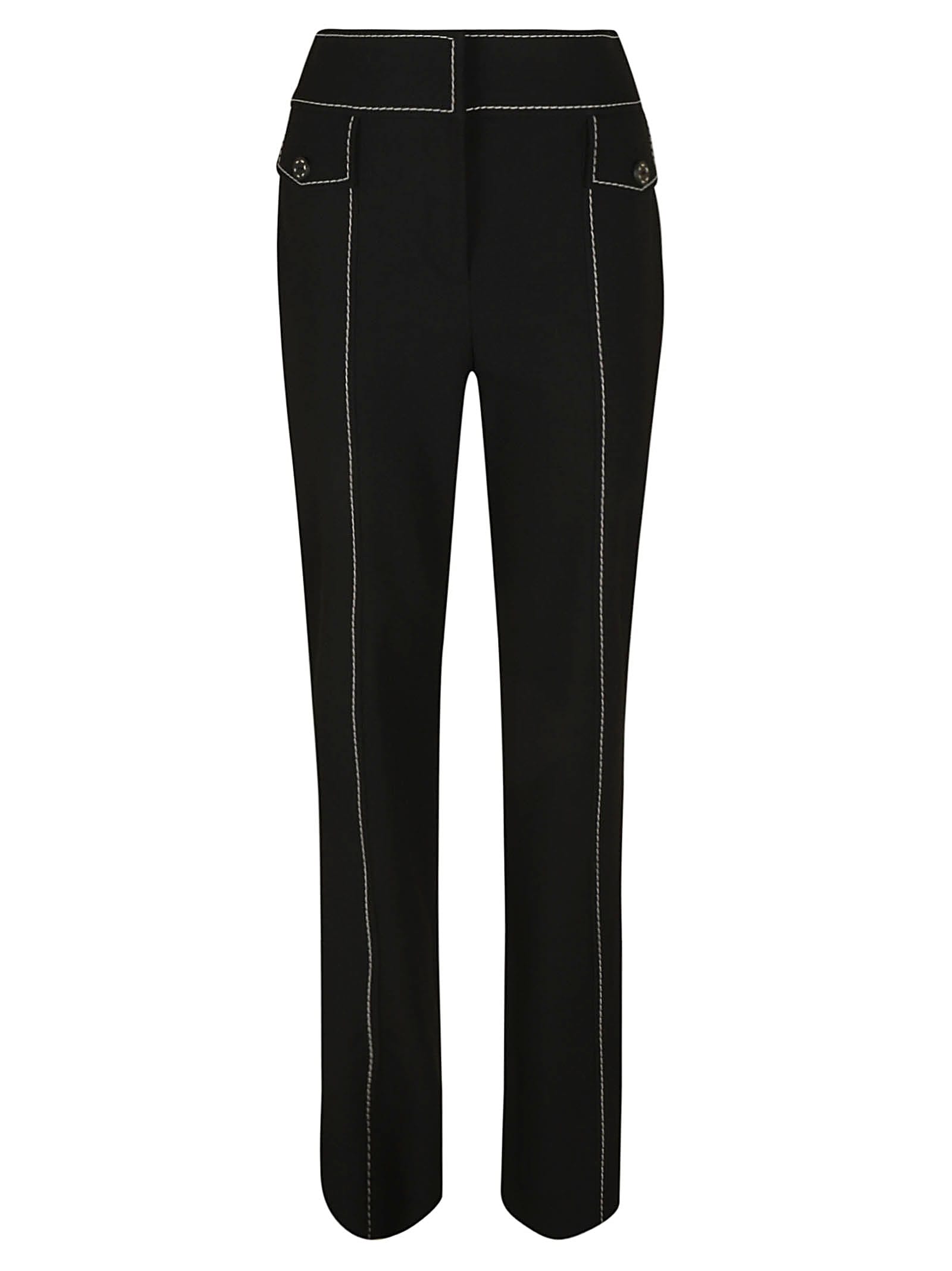 Moschino Exposed Stitch High-waist Trousers