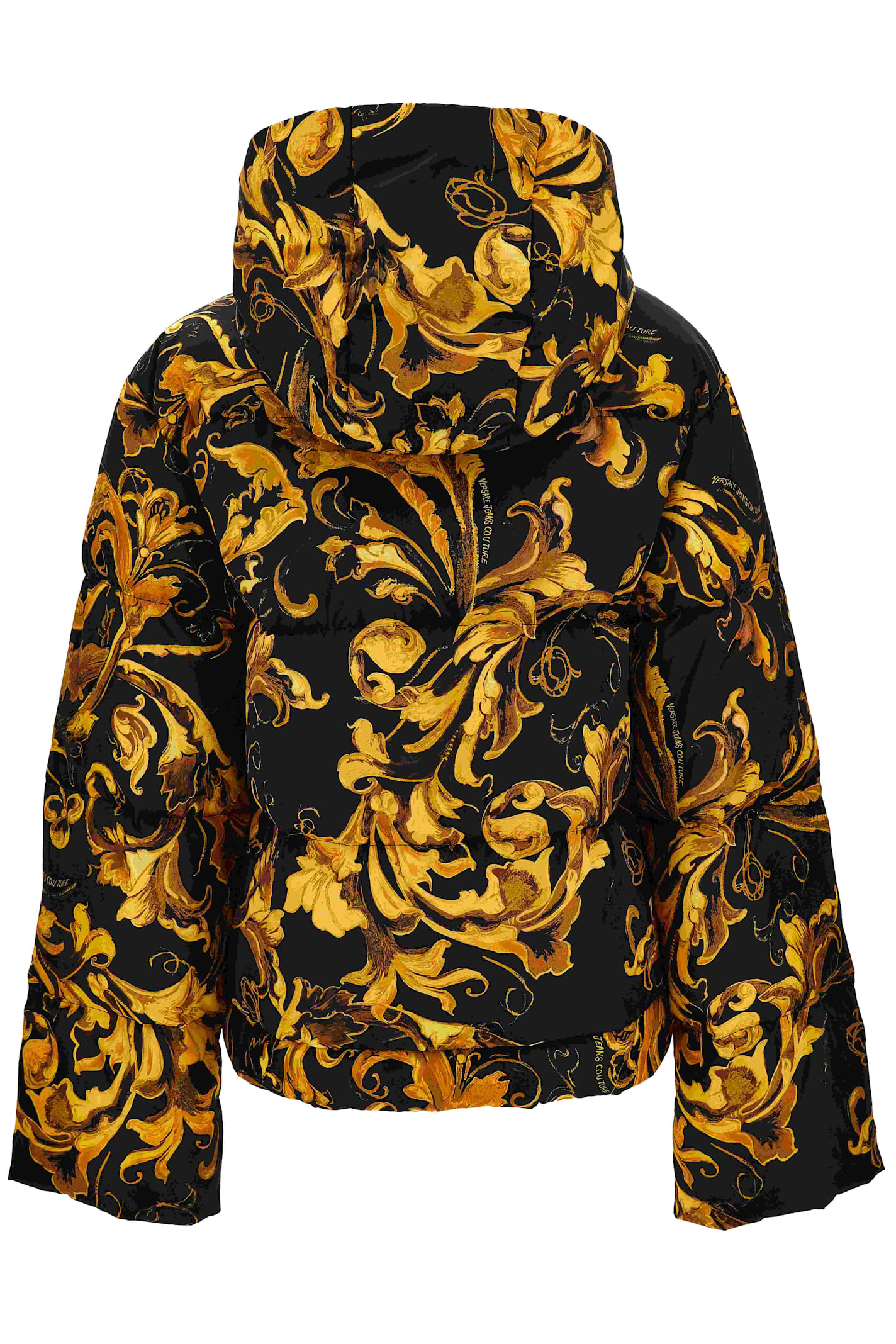 Versace Jeans Couture Womens Down Jacket In Black