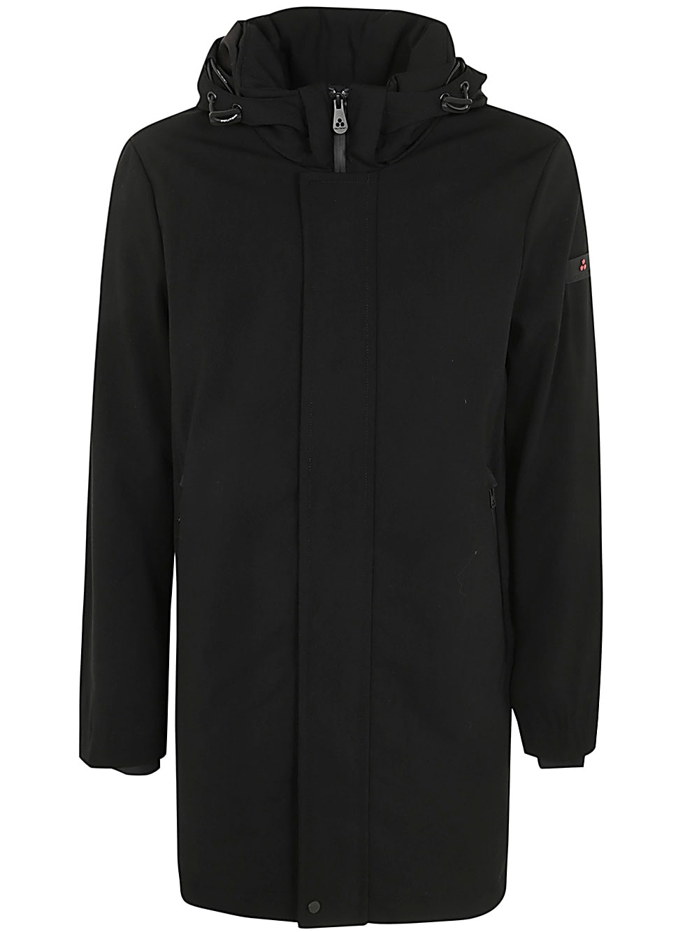 Shop Peuterey Albali Nd 02 Technical Coat In Ner Nero