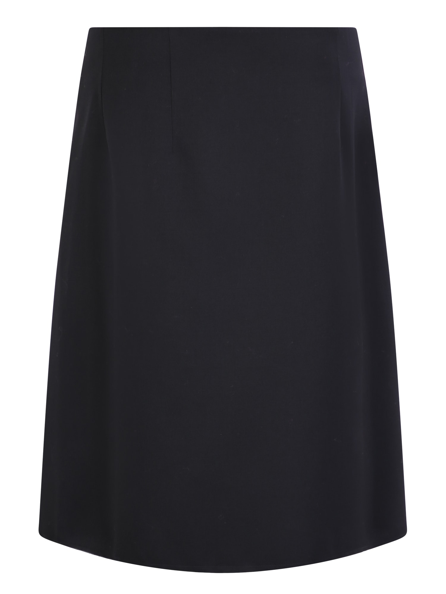 Shop Sapio Asymmetric Skirt In Black