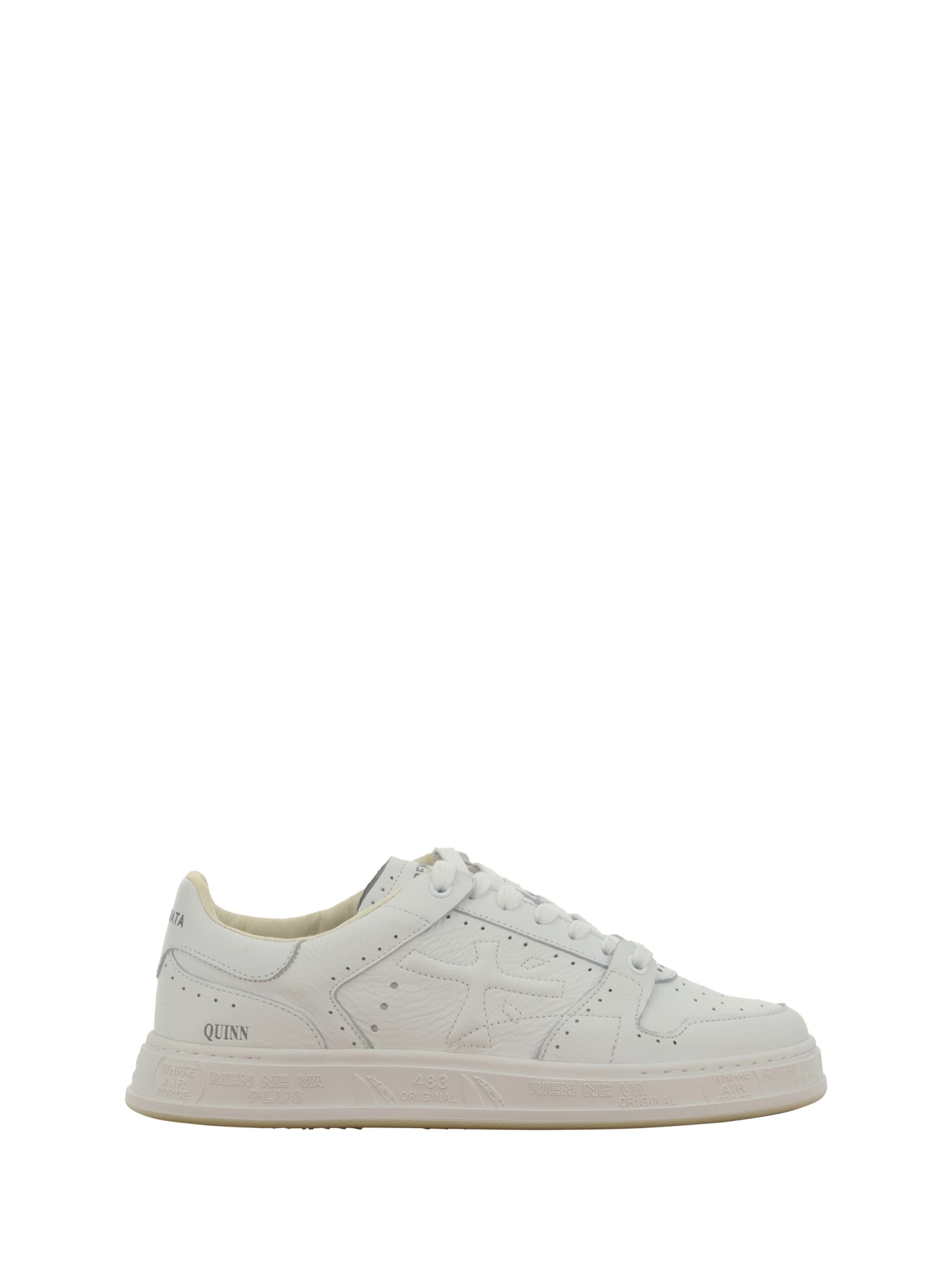 Shop Premiata Quinn 5998 Sneakers In White