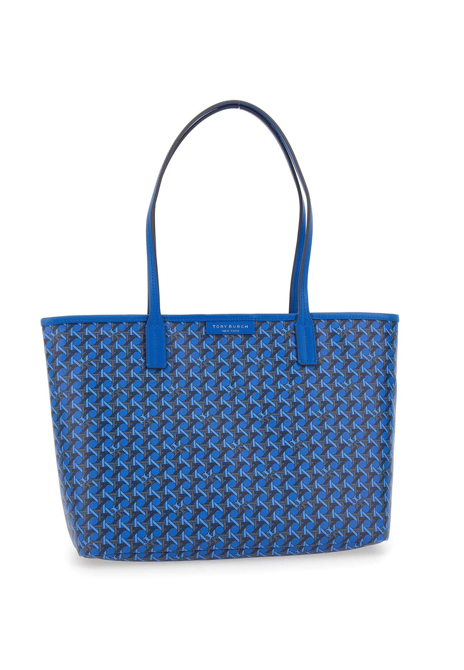 Tory Burch Ever Ready Basket Bag In Blue | ModeSens