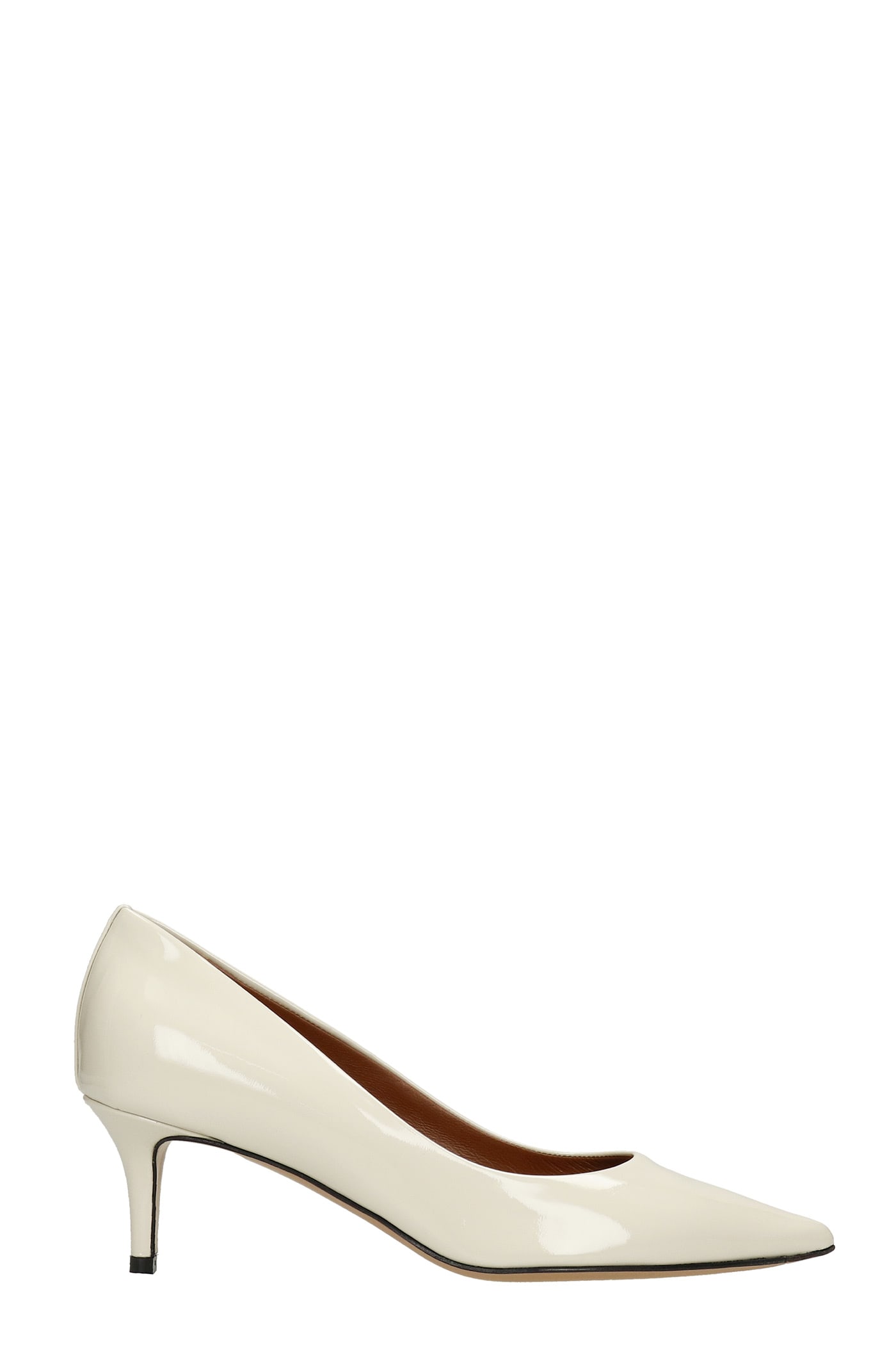 Marc Ellis Donna Pumps In White Patent Leather