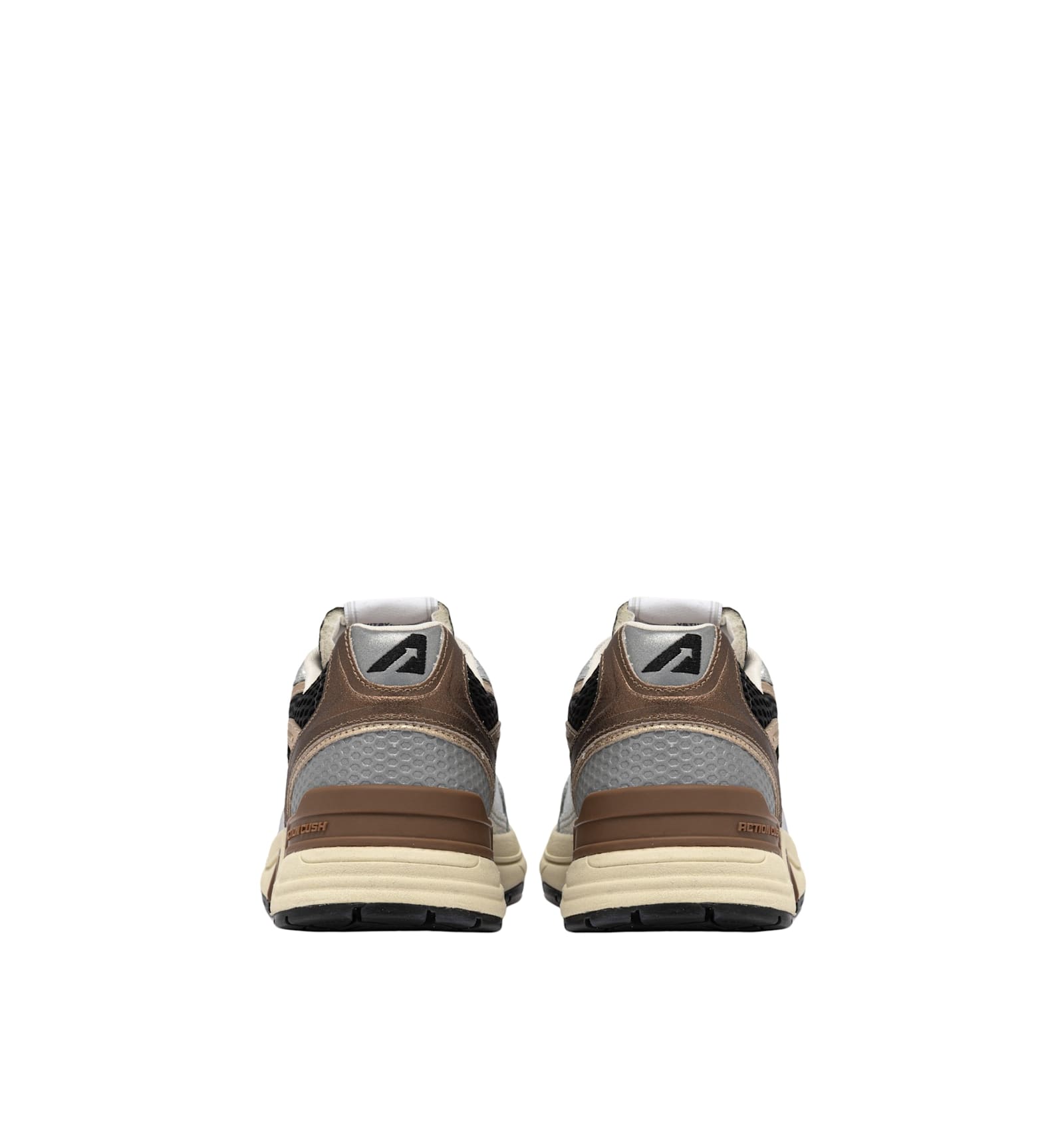 Autry Hyperway Low Mlea Su Mesh Silv Blk Sneakers In Multi