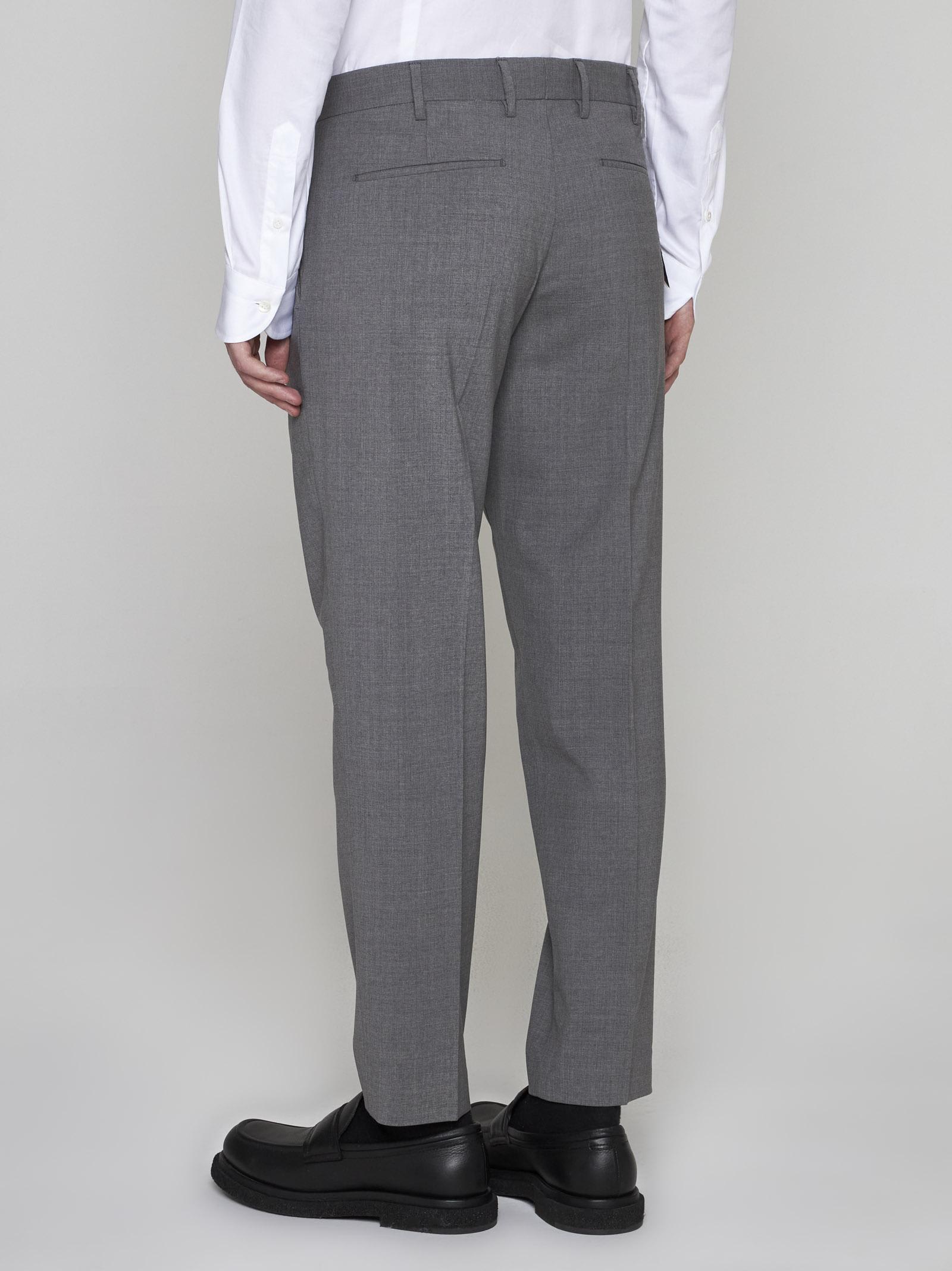 Pt Torino Rebel Stretch Wool Trousers In Non Definito