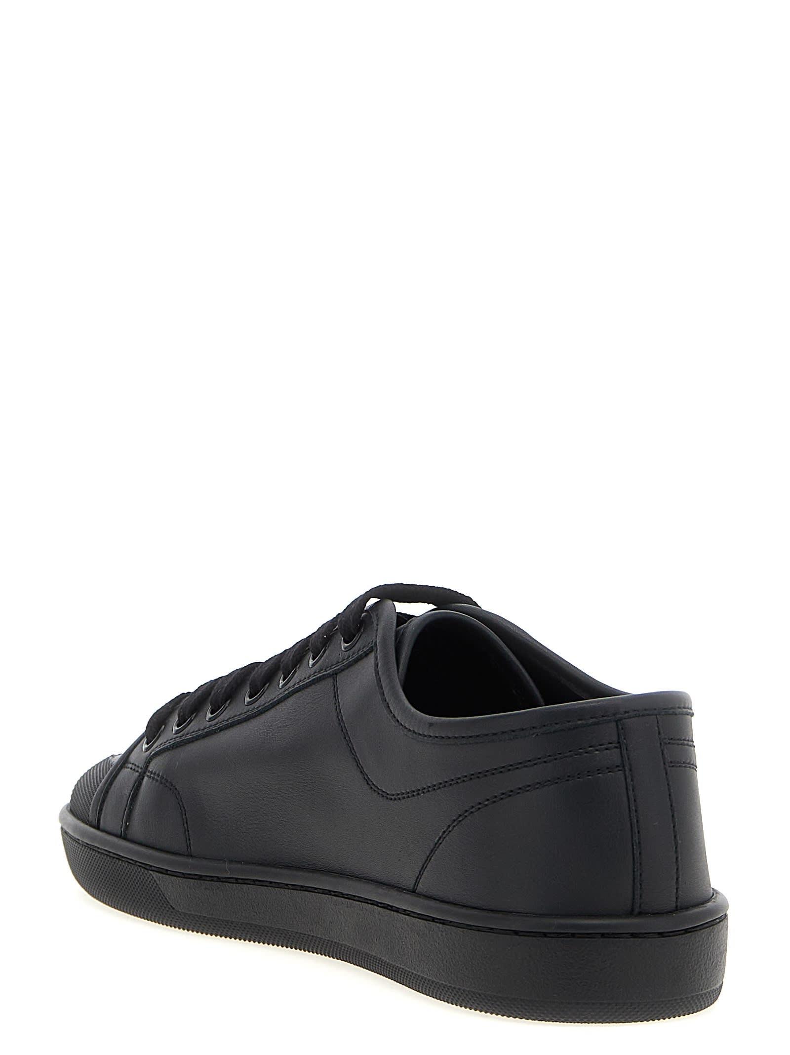 Saint Laurent Gym Sneakers In Black