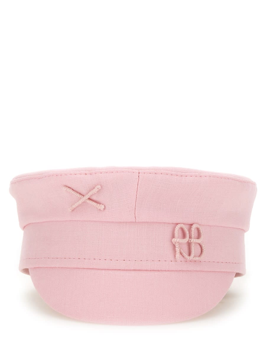Ruslan Baginskiy Baker Boy Hat In Pink
