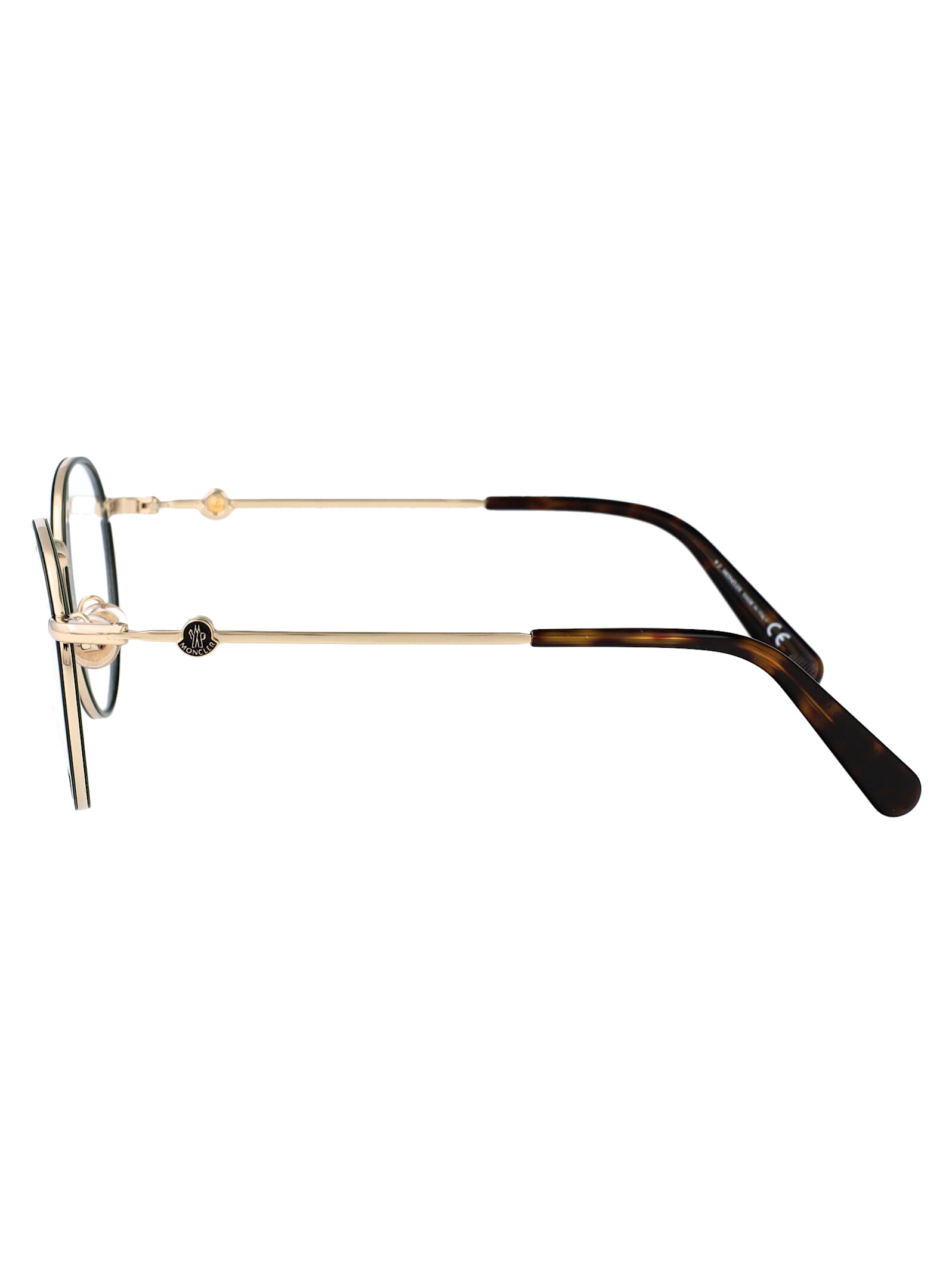 Moncler Ml5135 Glasses In 032 Nero Lucido